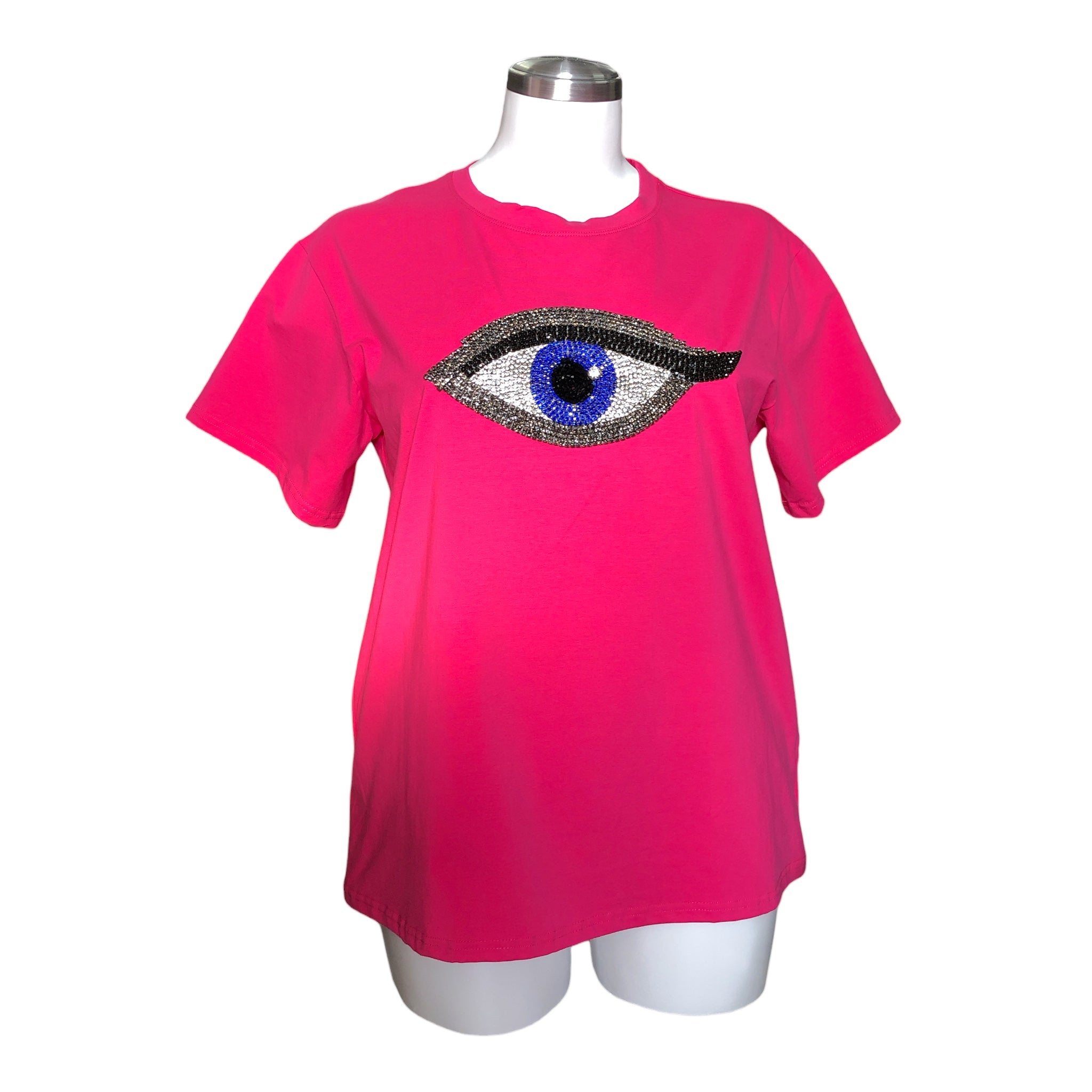 Playera manga corta ojo Curvy LC