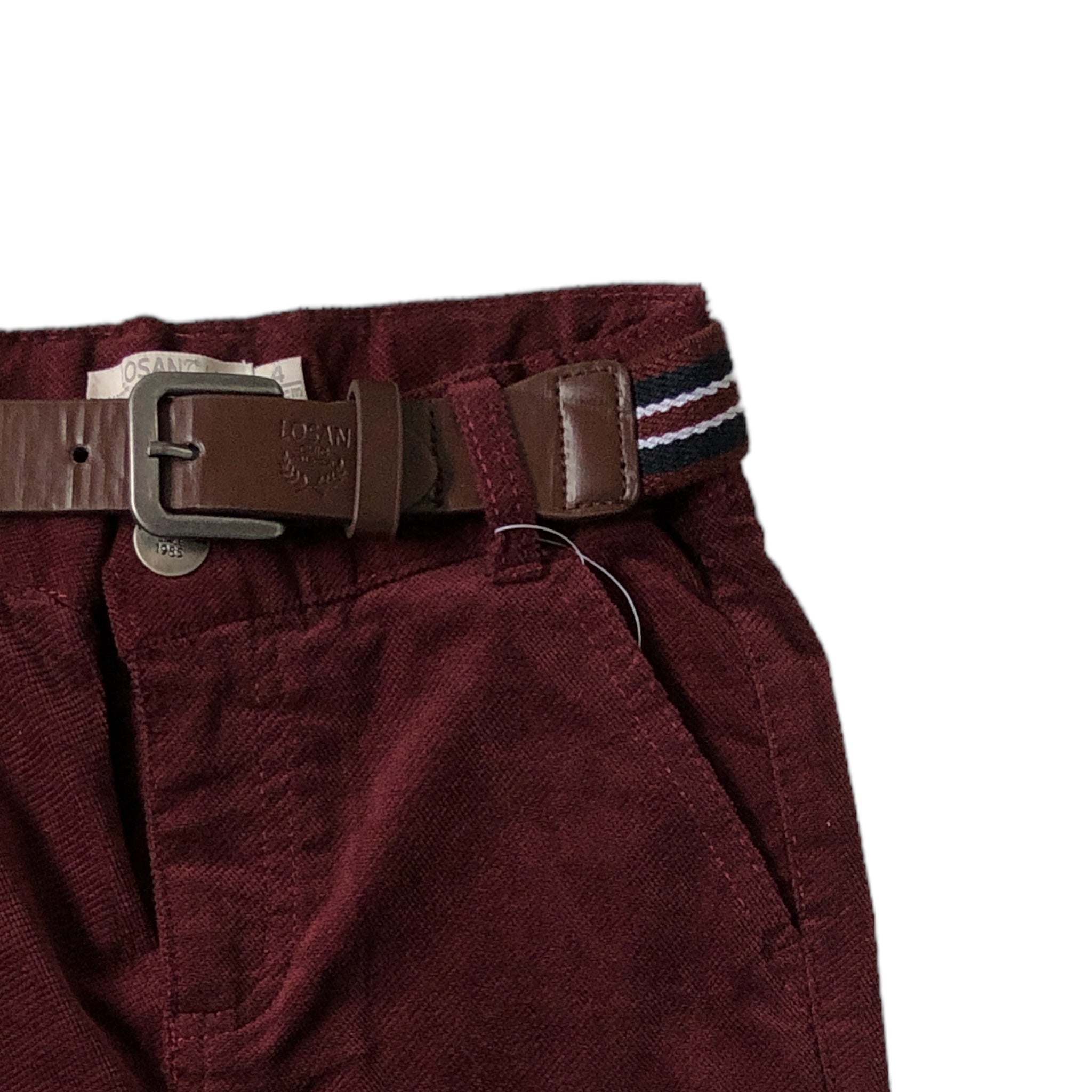 Pantalón Con Cinturón Losan