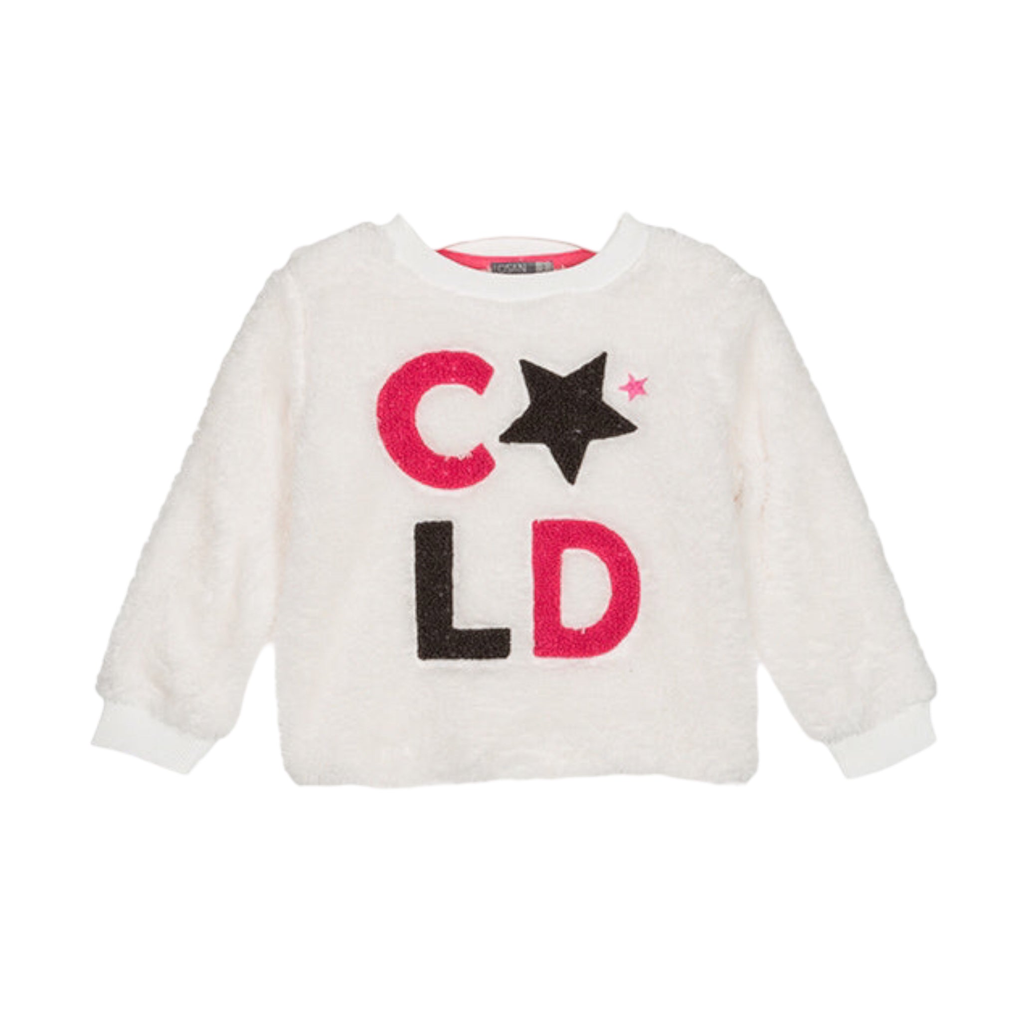Sudadera "Cold" Niña Tela Tipo Borreguito Losan