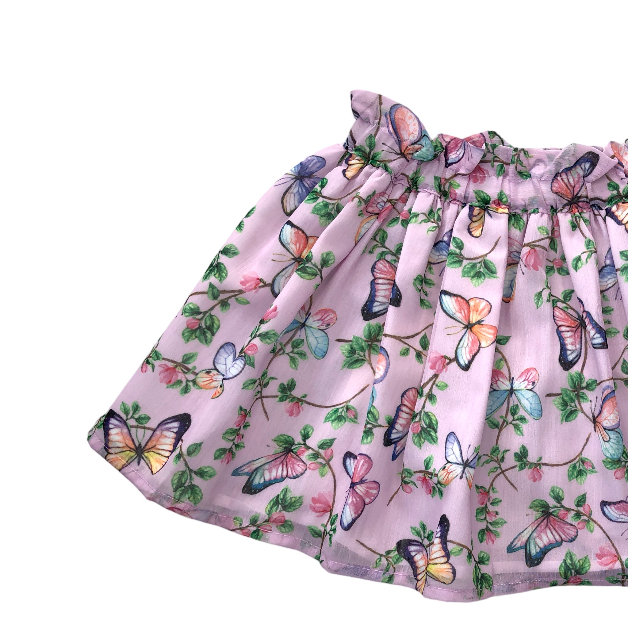 Falda Estampado Mariposas Para Niña Losan