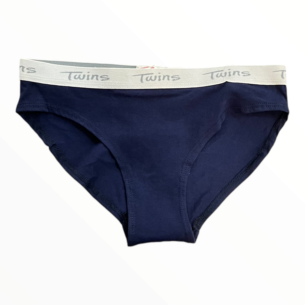 Ropa Interior Para Dama Calzón Bikini Azul Liso TWINS