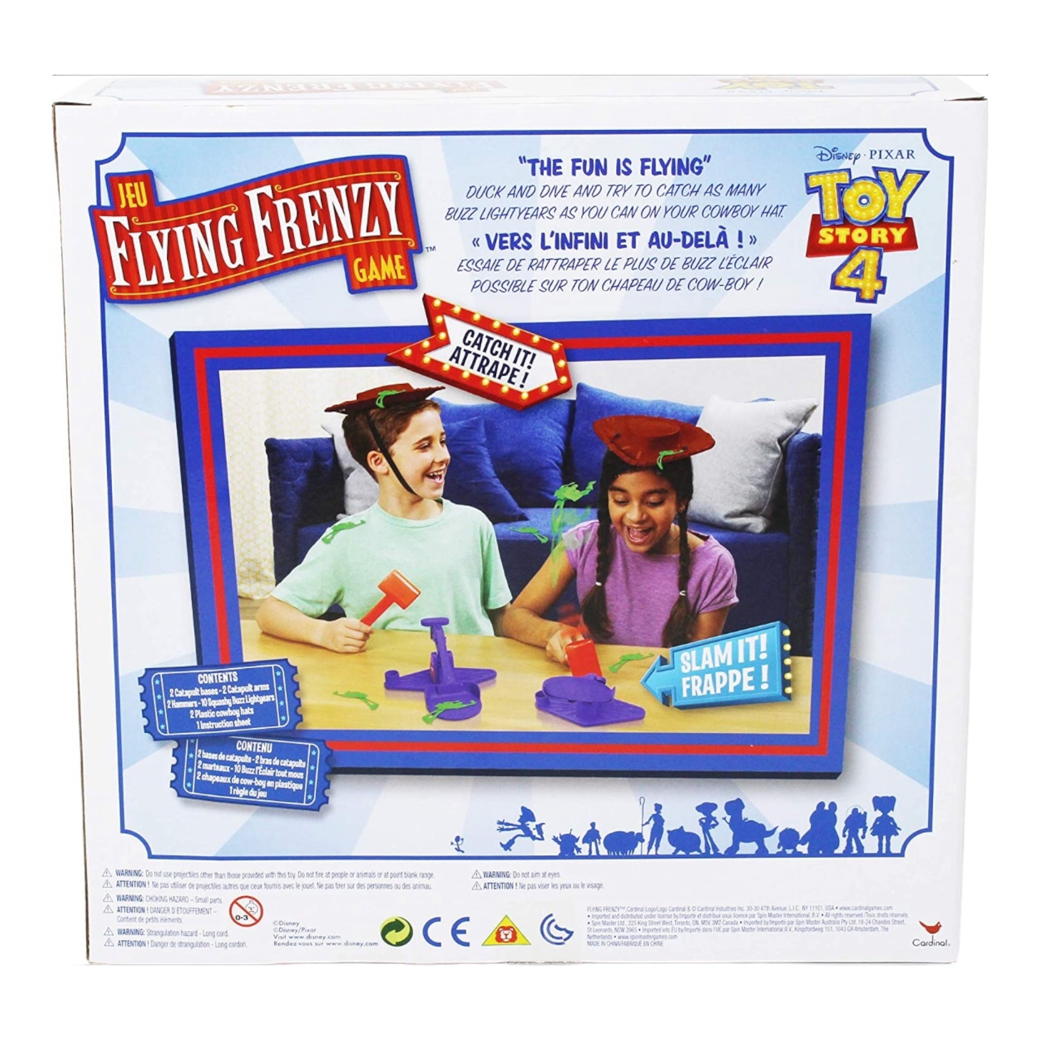 Juego de Mesa Catapulta del Oeste Flying Frenzy Toy Story 4