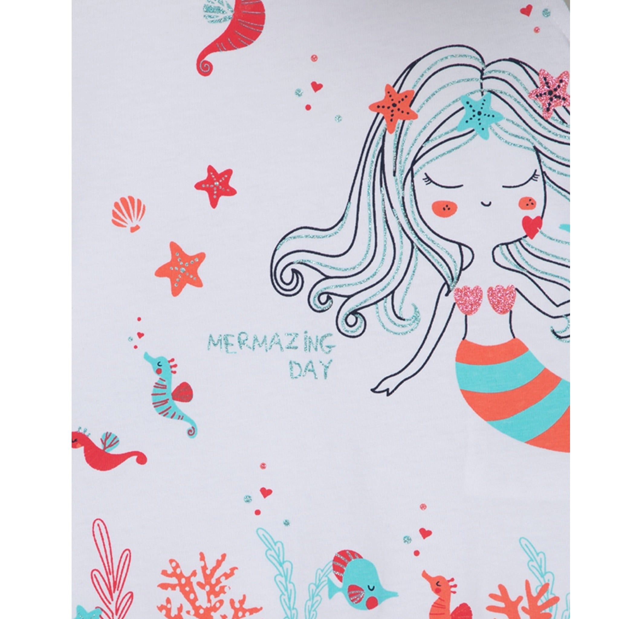 Vestido Estampado Sirena Bebé Losan