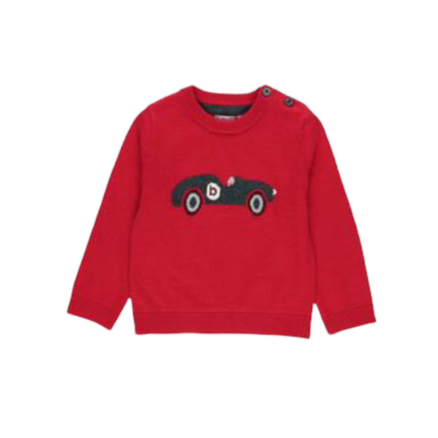 Suéter de Niño Rojo Carrito BOBOLI