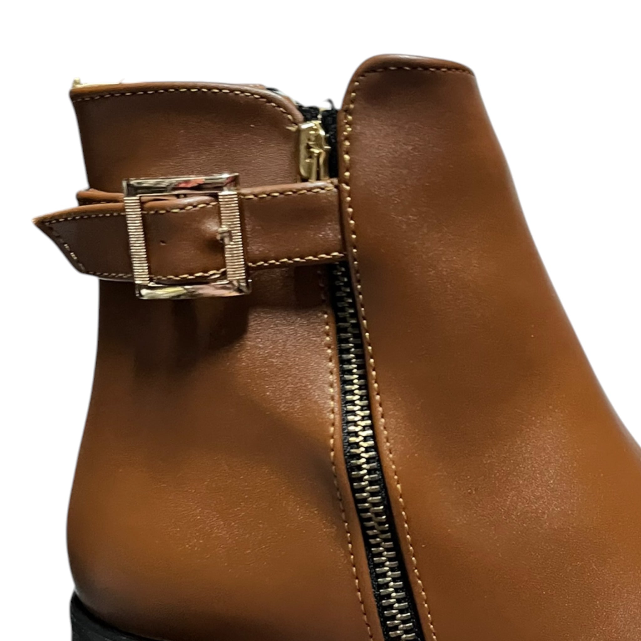 Botín Kosher Taupe Para Dama Patey Woman
