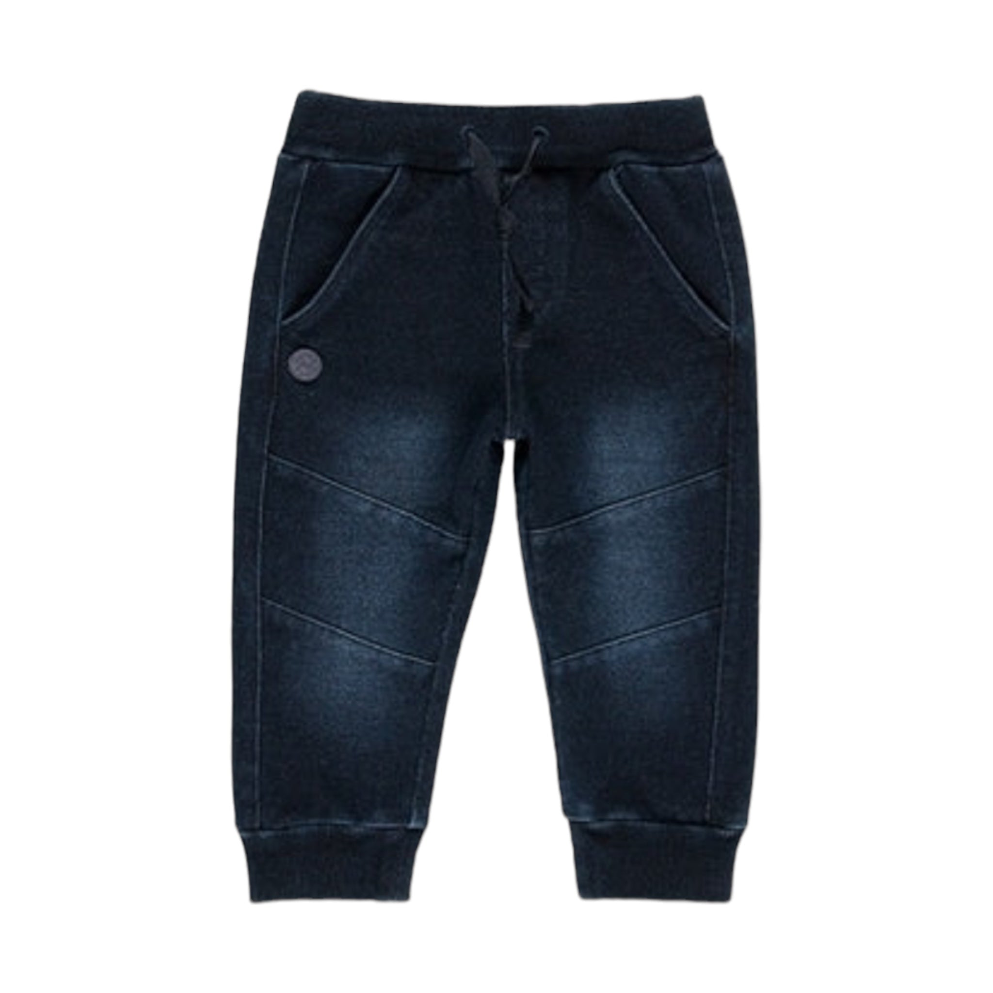 Pantalón felpa niño mezclilla BOBOLI