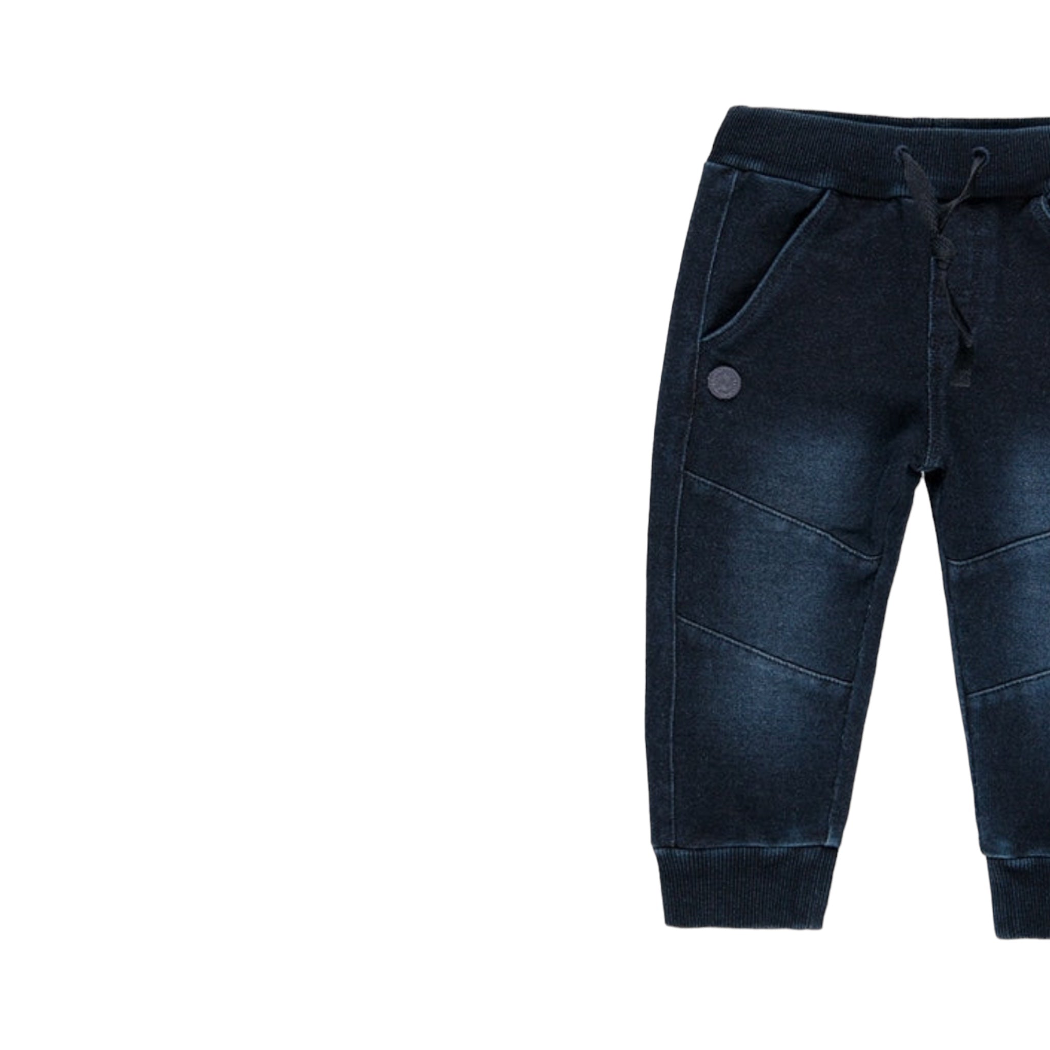 Pantalón felpa niño mezclilla BOBOLI