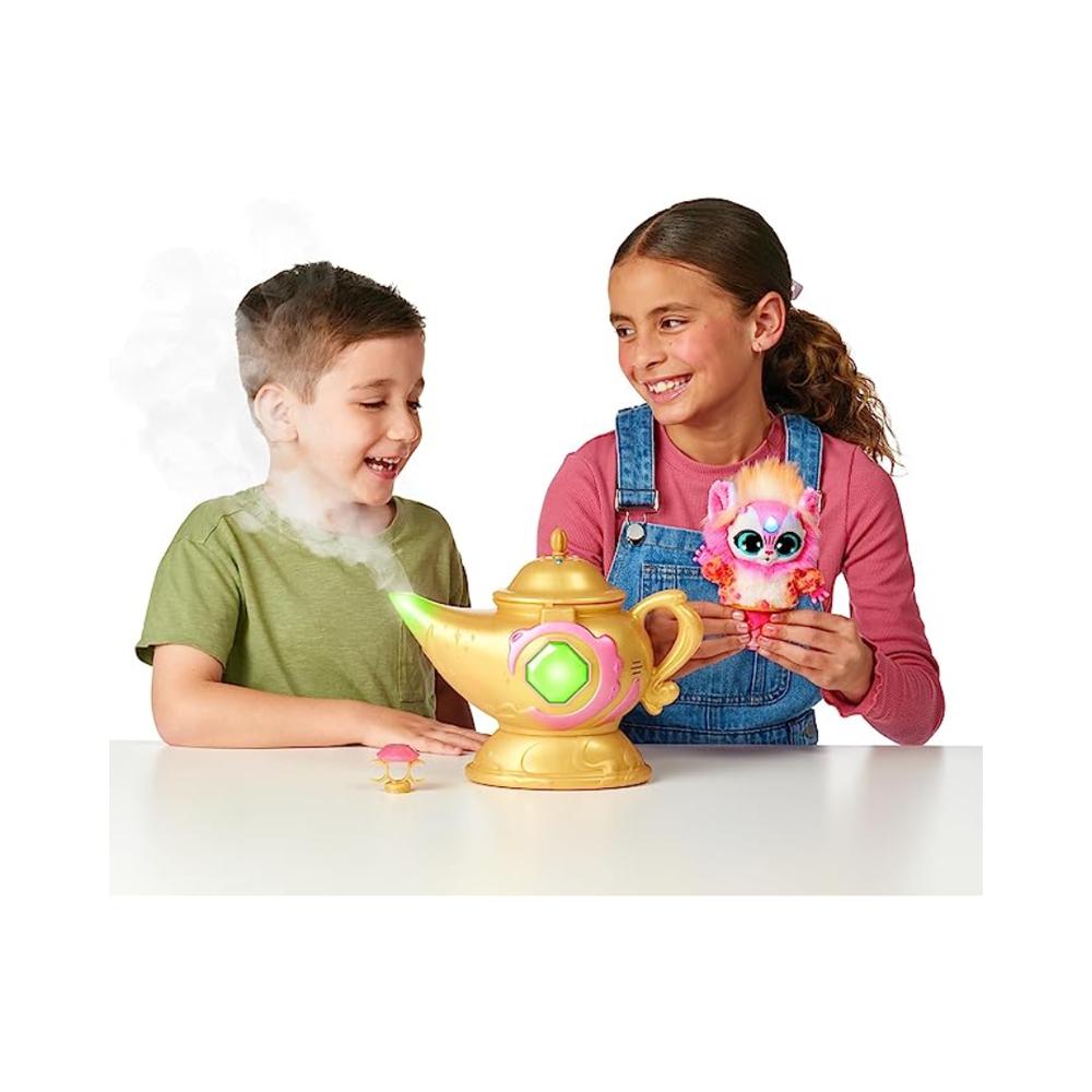 Magic Mixies Lámpara Mágica Con Peluche Rosa Interactivo
