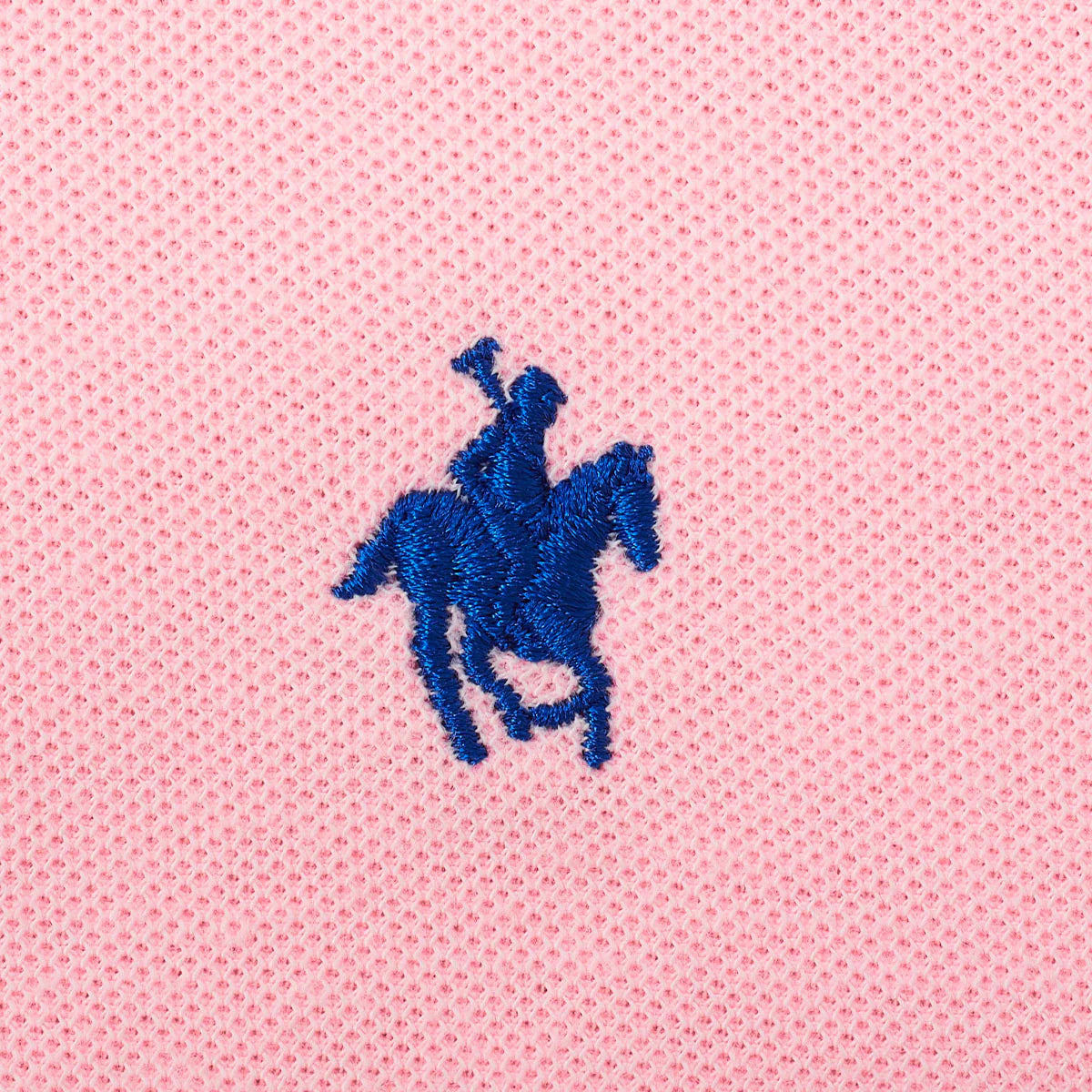 Playera Polo Lisa Color Rosa Rock Hampton Polo Team