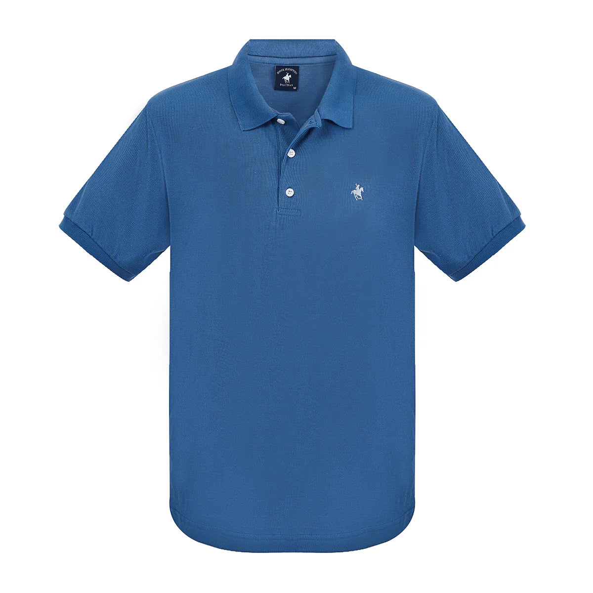 Playera Polo Lisa Color Petroleo Rock Hampton Polo Team