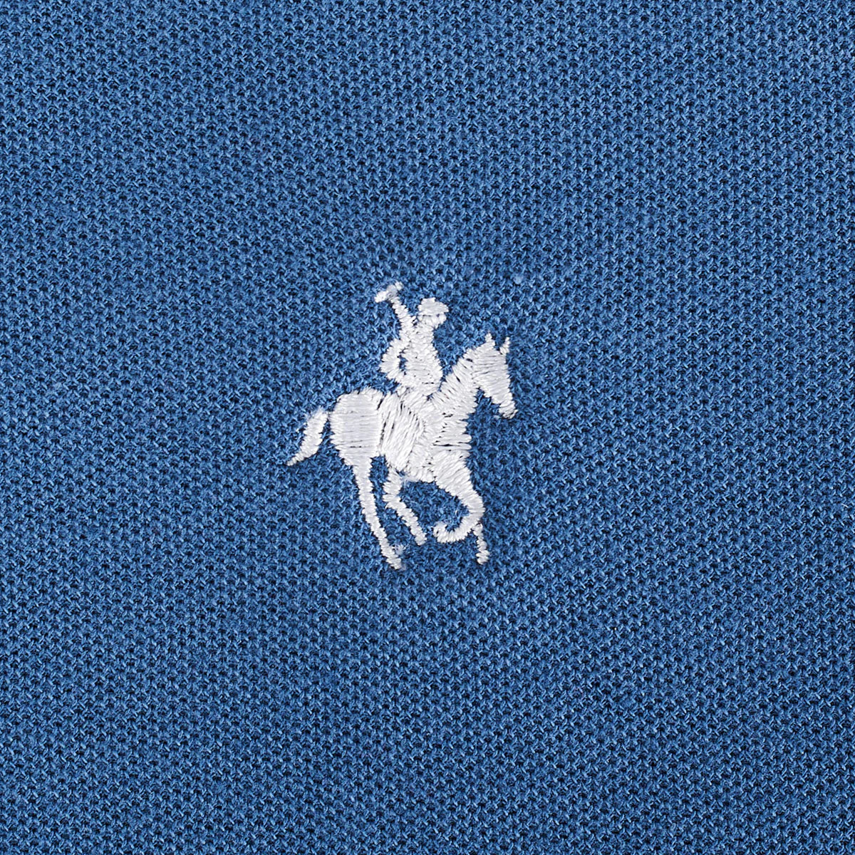 Playera Polo Lisa Color Petroleo Rock Hampton Polo Team