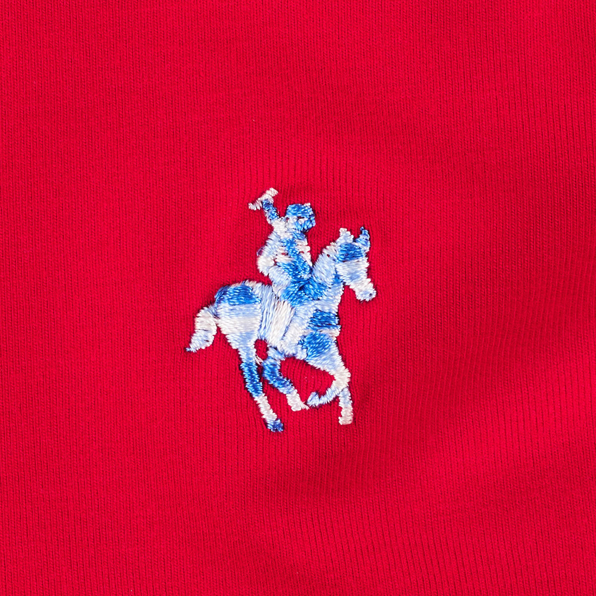 Playera Polo Para Dama Rojo Rock Hampton Polo Team