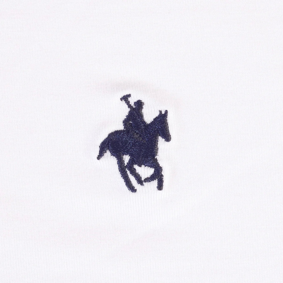 Playera Polo Color Blanco Rock Hampton Polo Team