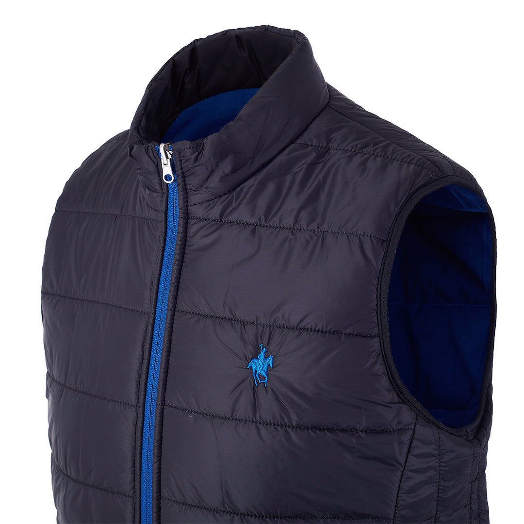 CHALECO DOBLE VISTA Azul Rock Hampton Polo Team