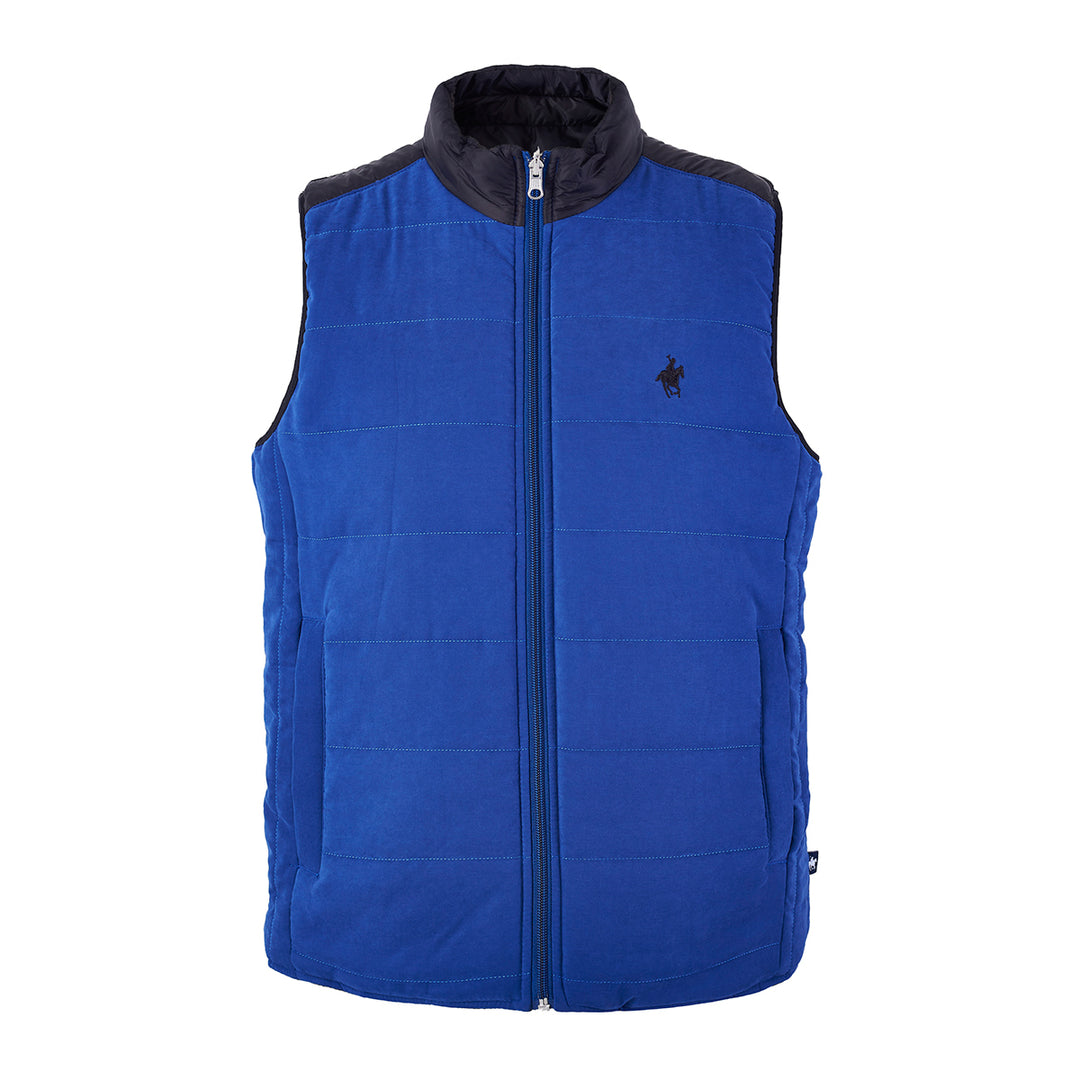 CHALECO DOBLE VISTA Azul Rock Hampton Polo Team
