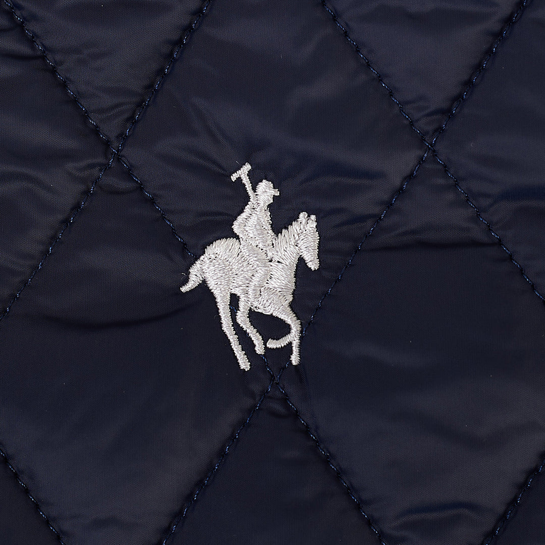 CHAMARRA CAPITONADO AZUL Rock Hampton Polo Team