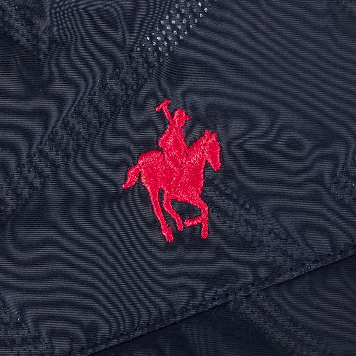 Chaleco En Poliester Fino Doble Vista Color Marino Rock Hampton Polo Team