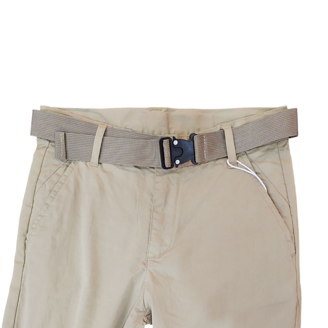 Pantalón beige con cinturón para niño Losan