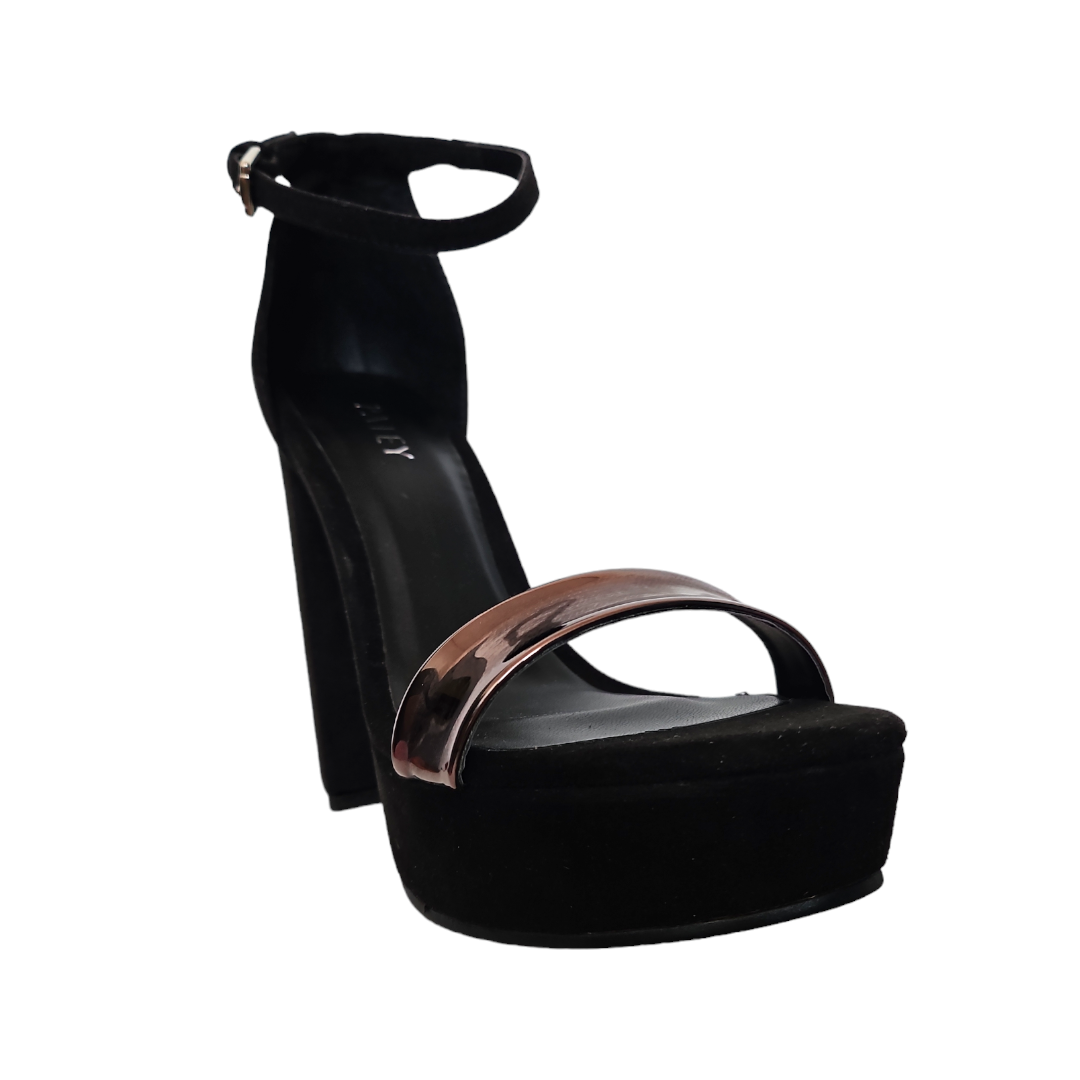 Plataforma Color Negro Patey Woman