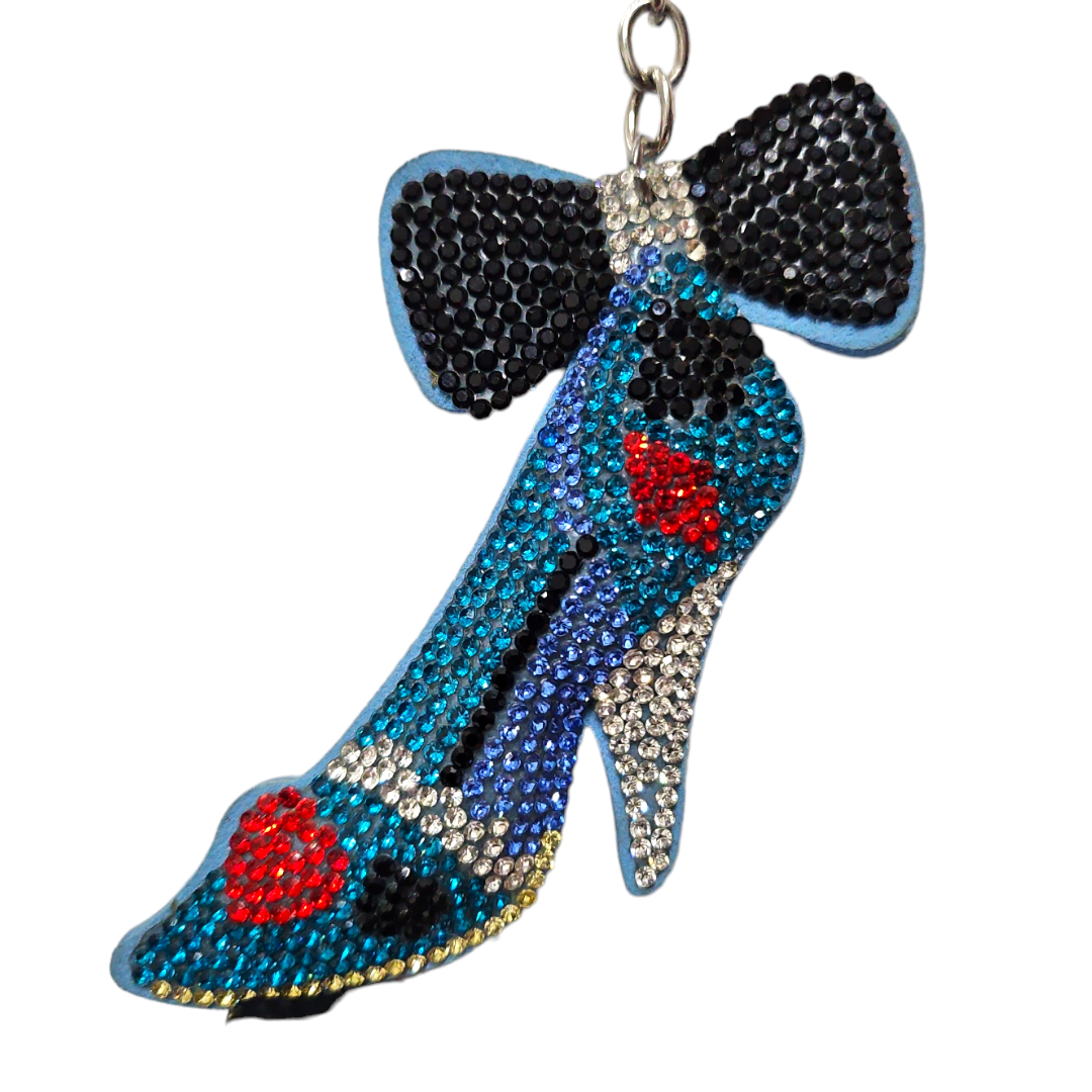 Llavero Cristales Zapatilla