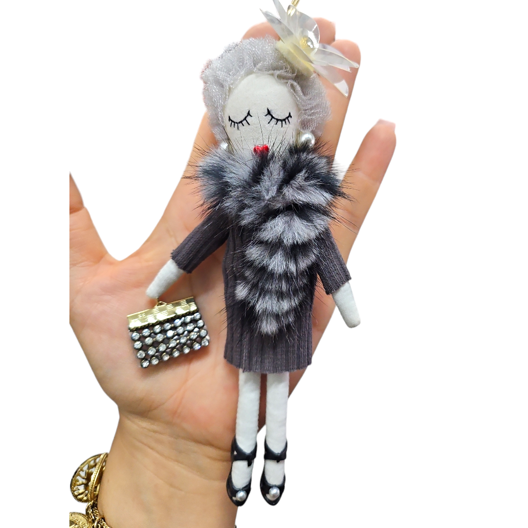 Llavero Muñeca Fashion Accesorios