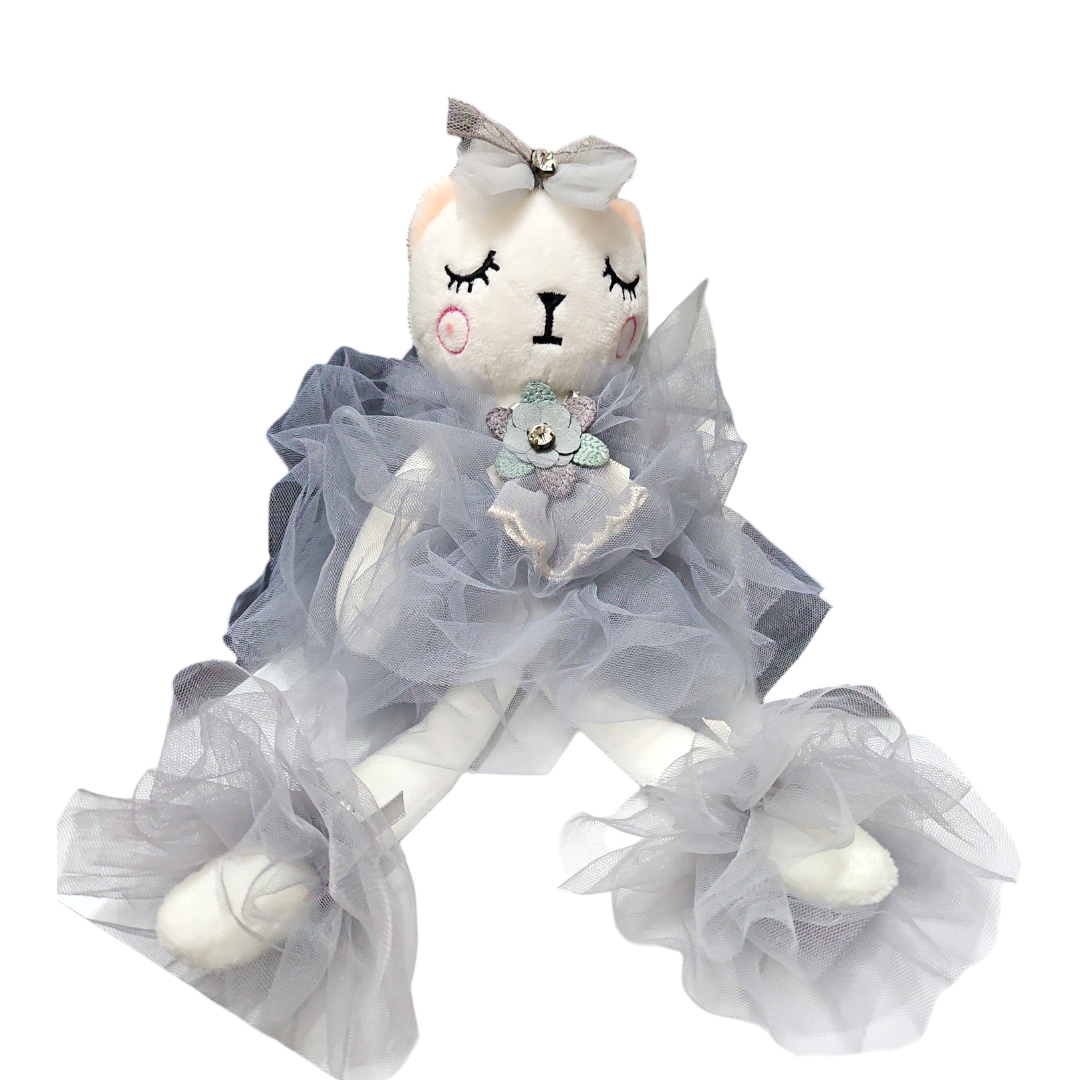 Llavero Gatita Peluche Moda