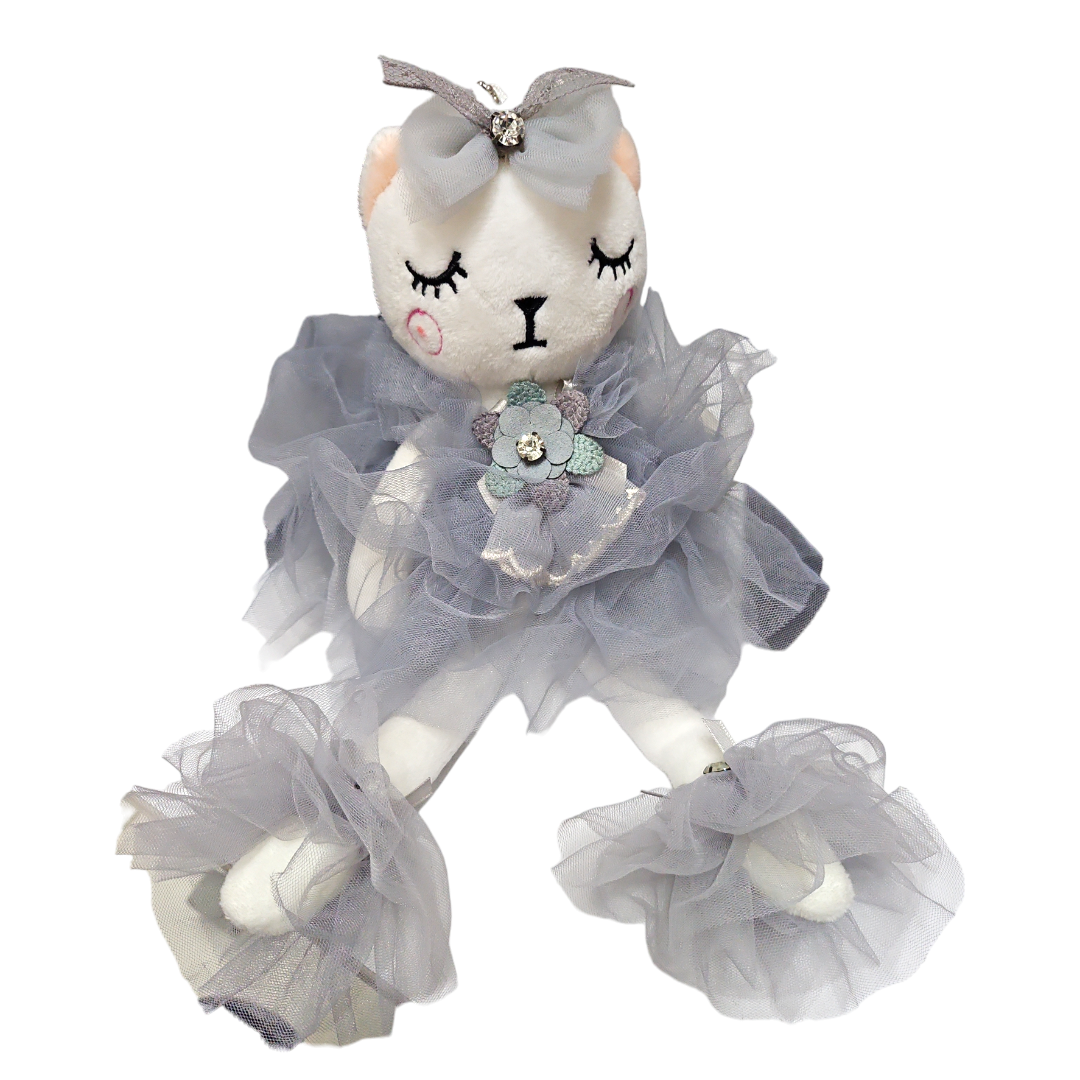 Llavero Gatita Peluche Moda