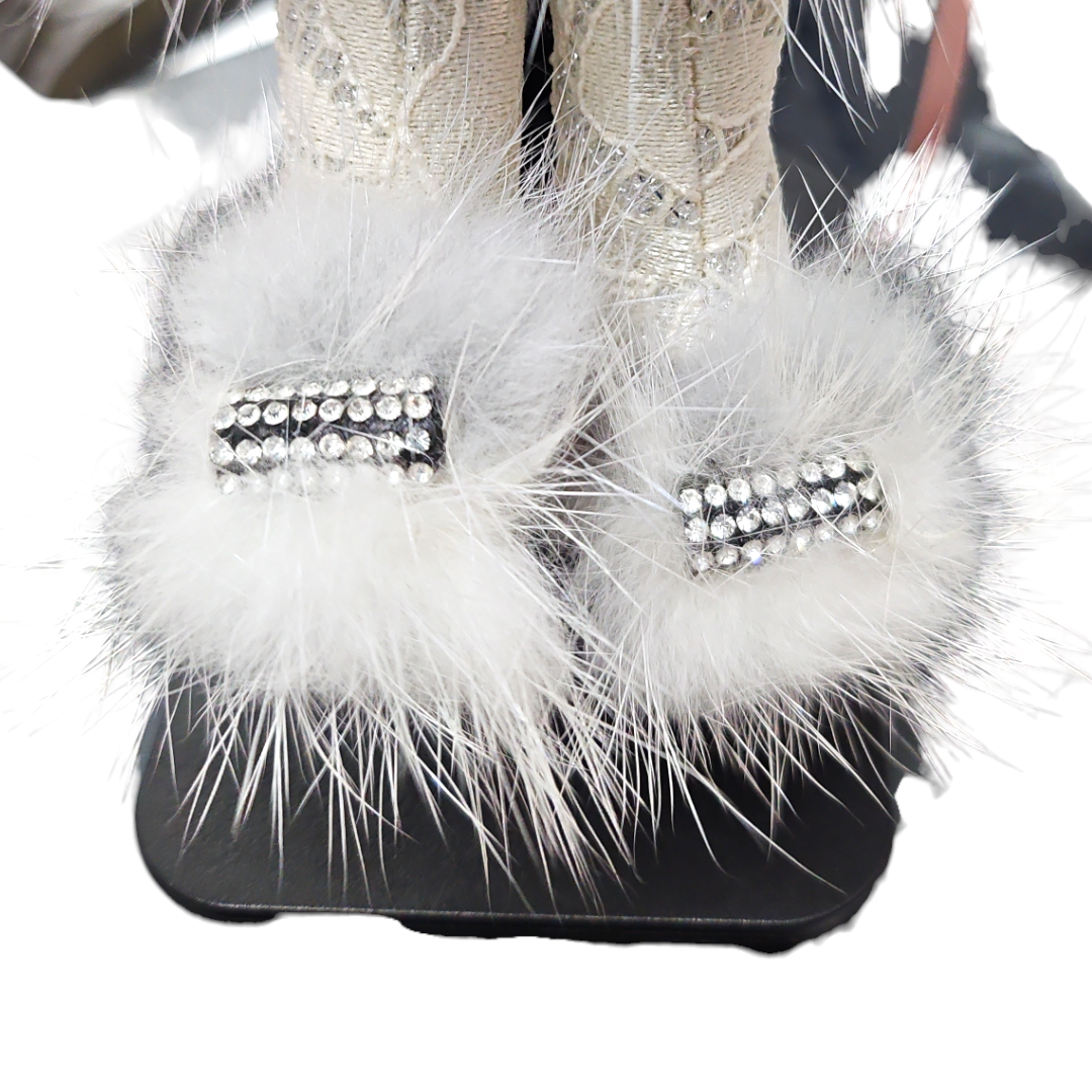 LLavero Osita Mink Con Cristales