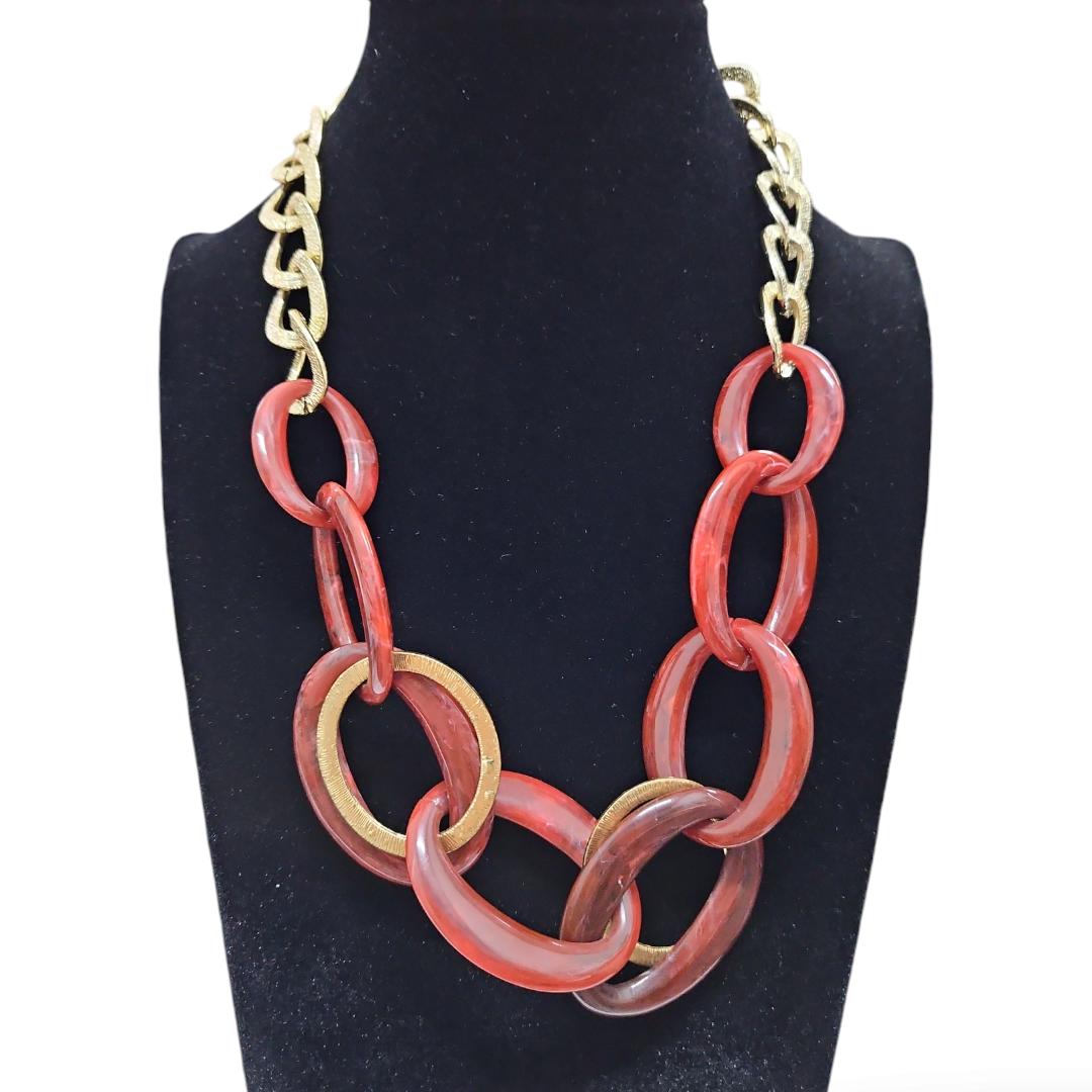 Collar aros vino