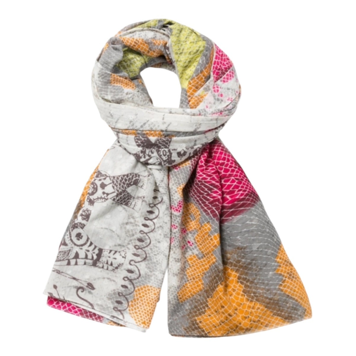 Pashmina "Rectangle Pinzon" Multicolor Dama DESIGUAL