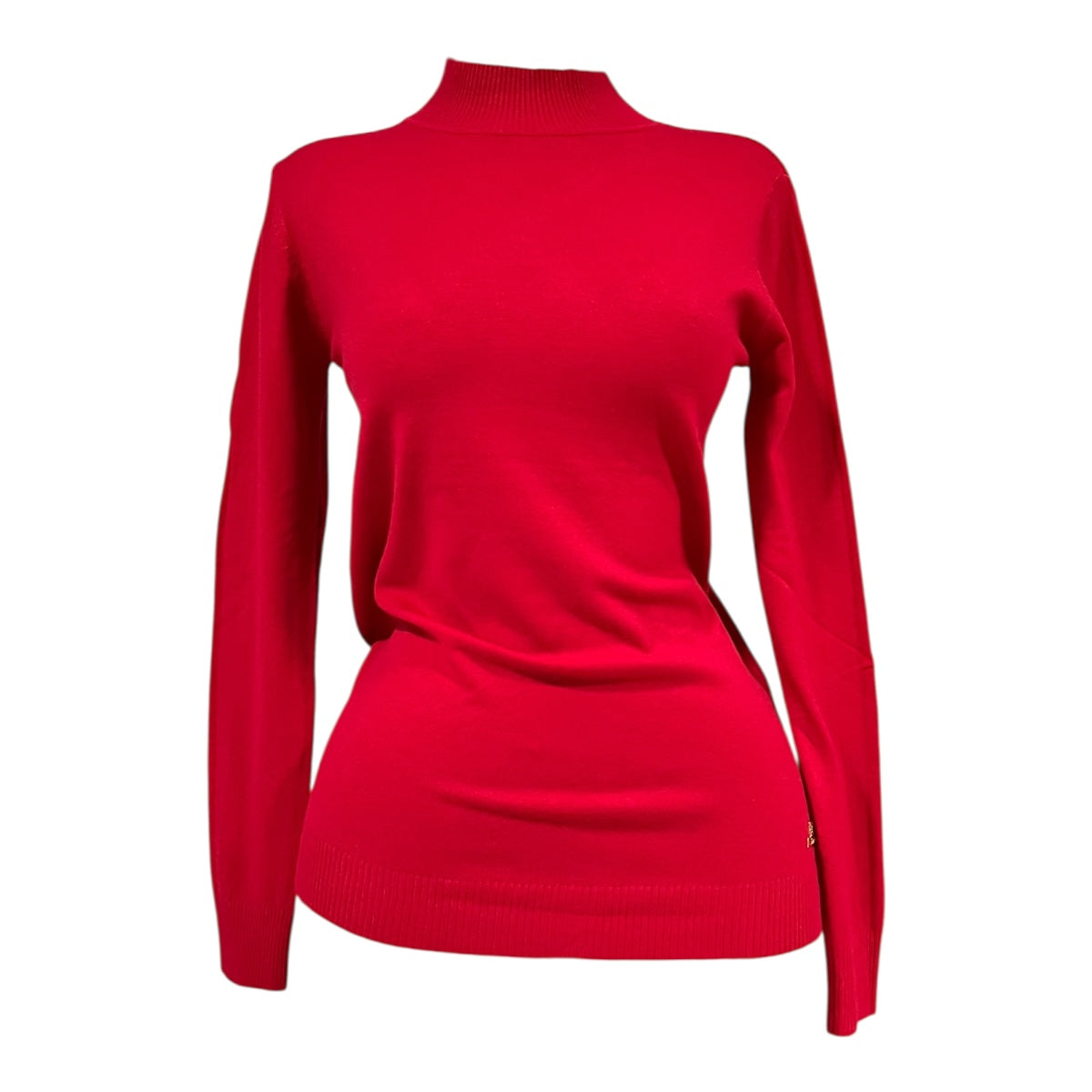Blusa Rojo Manga Larga Cuello MUSSI