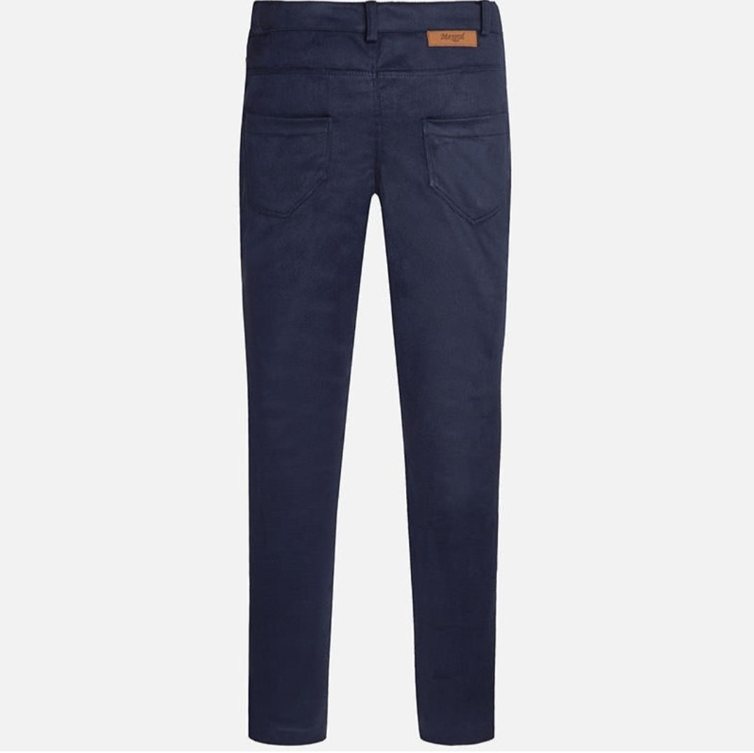 Pantalón Indigo Terciopelo Para Niña Mayoral