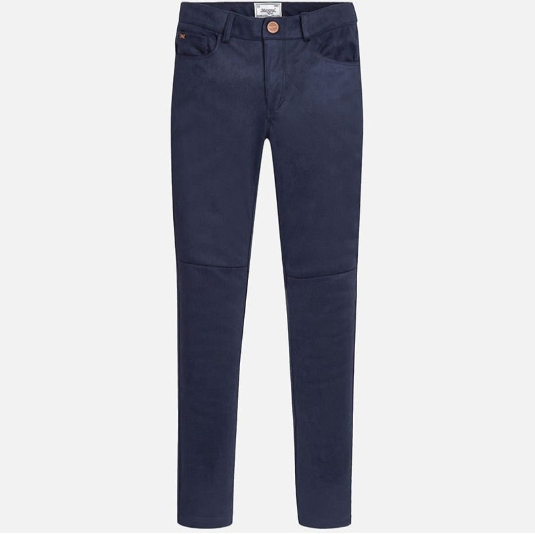 Pantalón Indigo Terciopelo Para Niña Mayoral