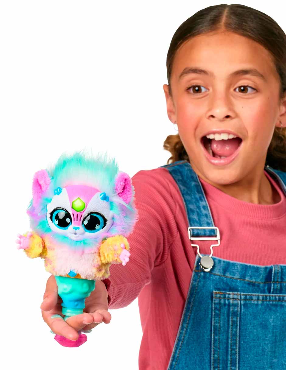 Magic Mixies Lámpara Mágica Con Peluche Rosa Interactivo