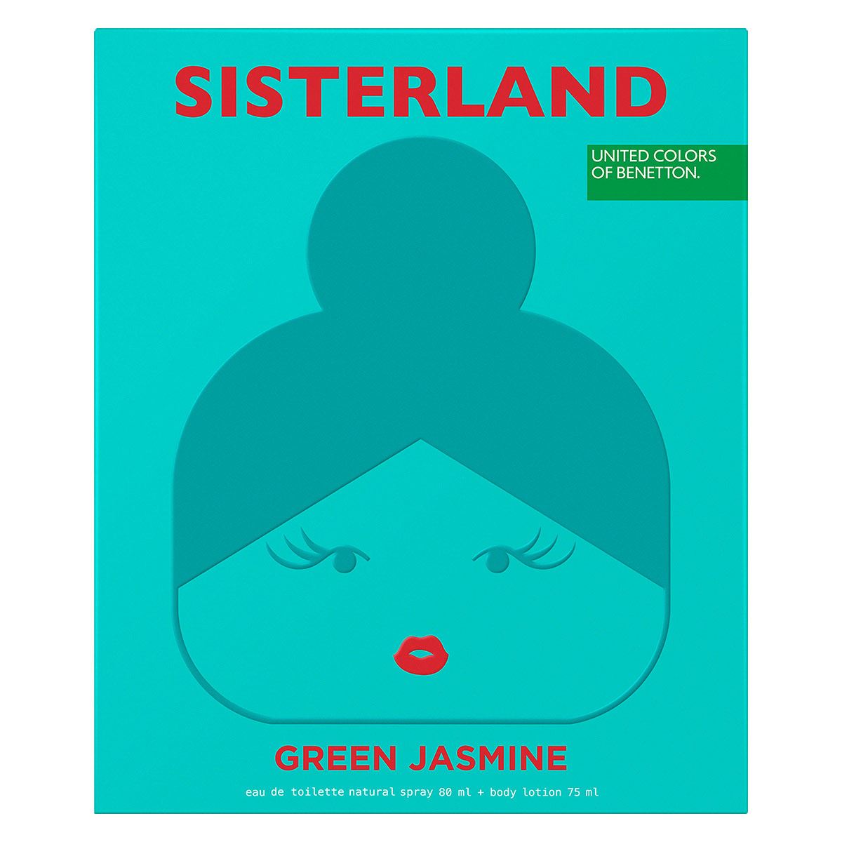 Set De Fragancia Benetton Sisterland Green Jasmine Para Mujer