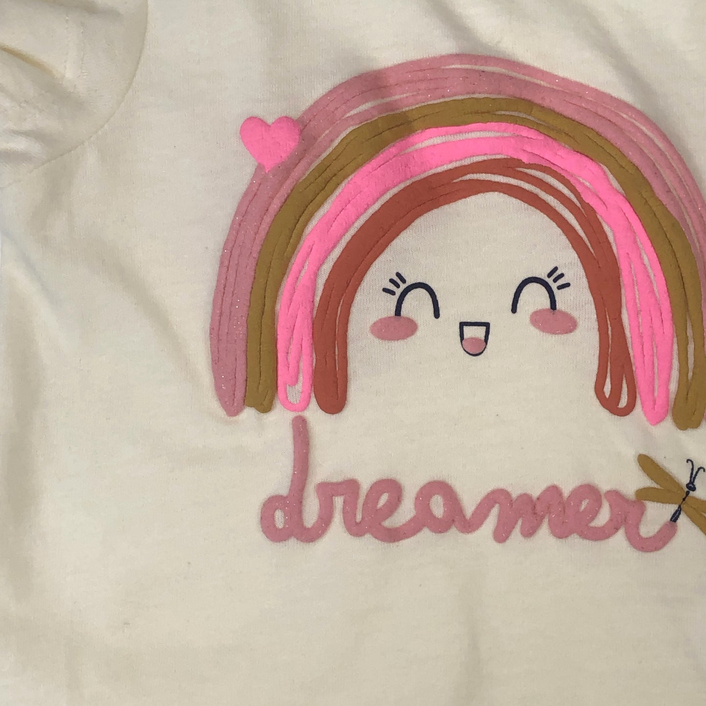 Conjunto de camiseta manga corta "dreamer" y pantalón bebé niña Losan