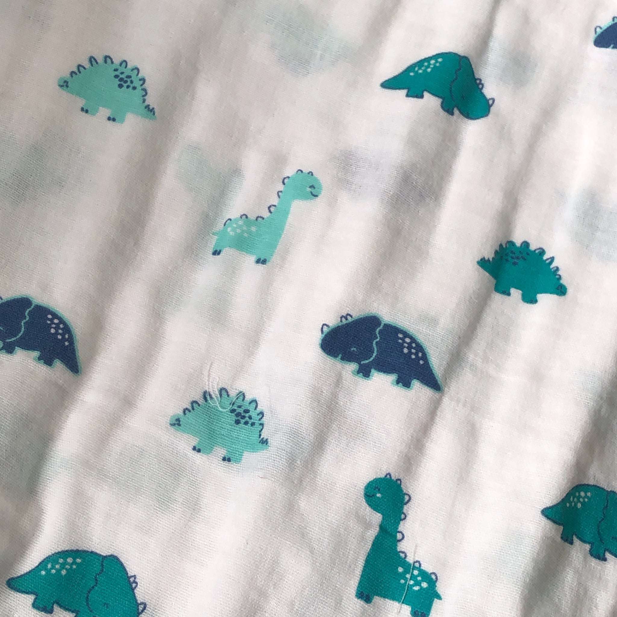 Manta De Gasa Dinosaurios Para Bebé Niño Losan