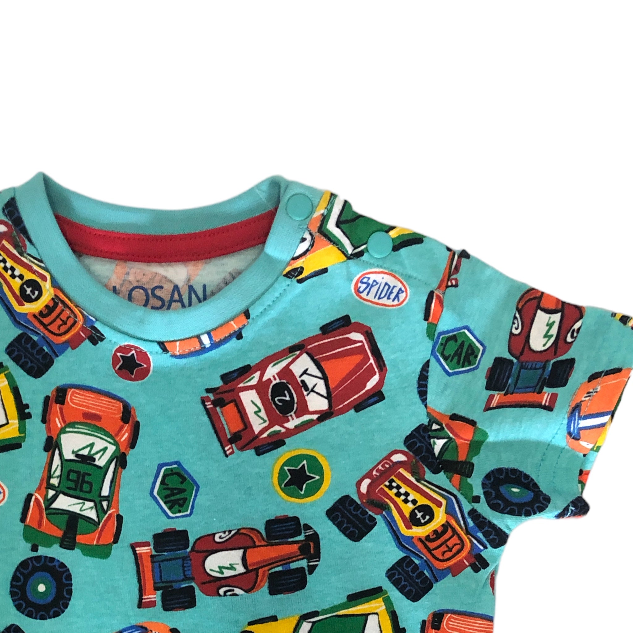 Playera Carritos Para Bebé Niño Losan