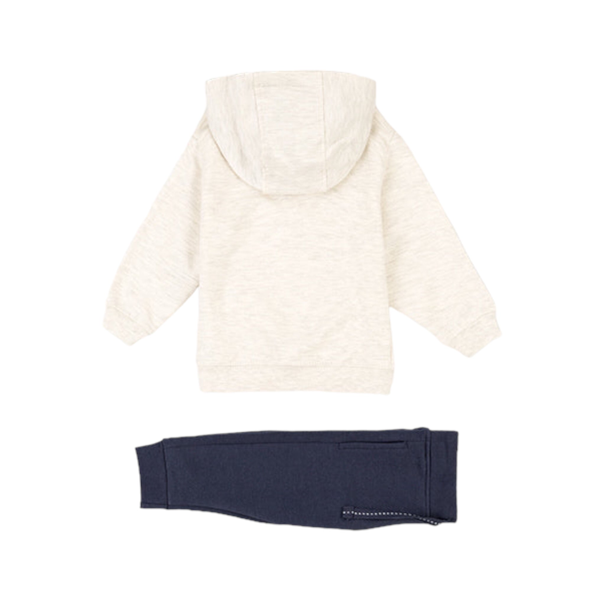 Conjunto con sudadera con capucha y joggers con cordón bebé niño Losan