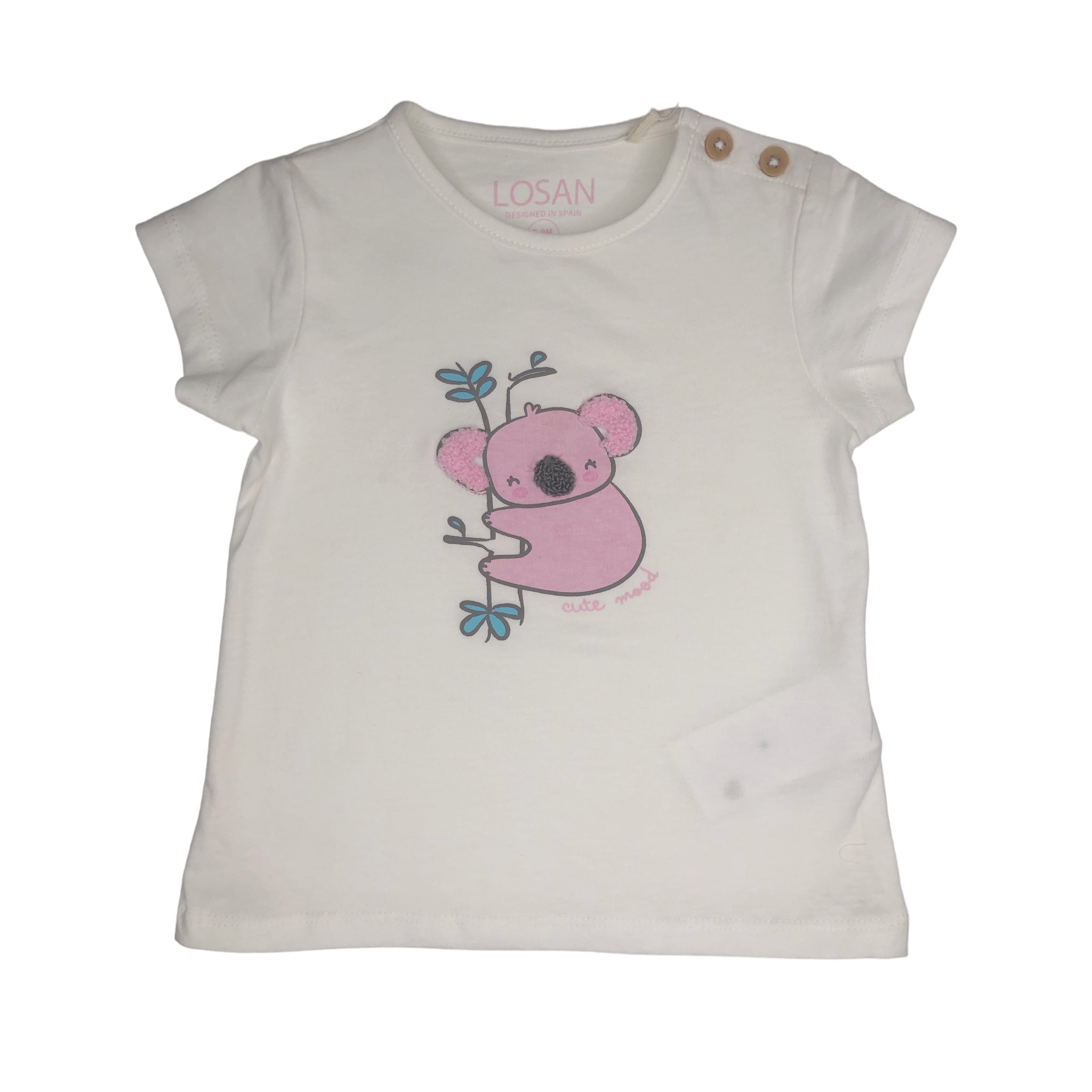 Conjunto De Camiseta Y Legging Para Bebé Niña Losan