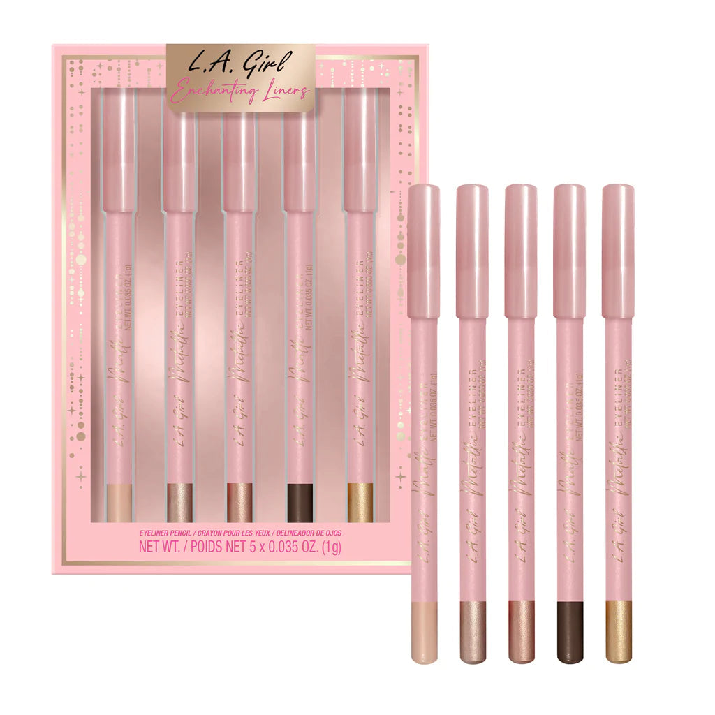 Set 5 Delineadores Enchanting Liners L.A Girl