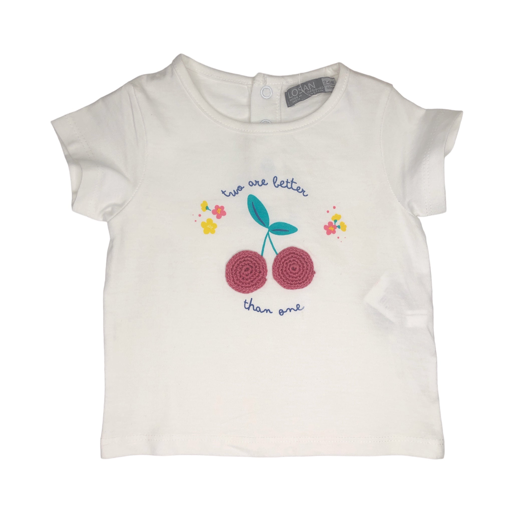 Conjunto "Two Are Better Than One" Para Bebé Niña Losan