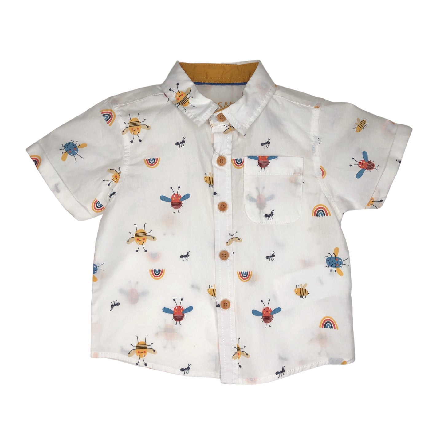 Camisa bichos para bebé niño Losan