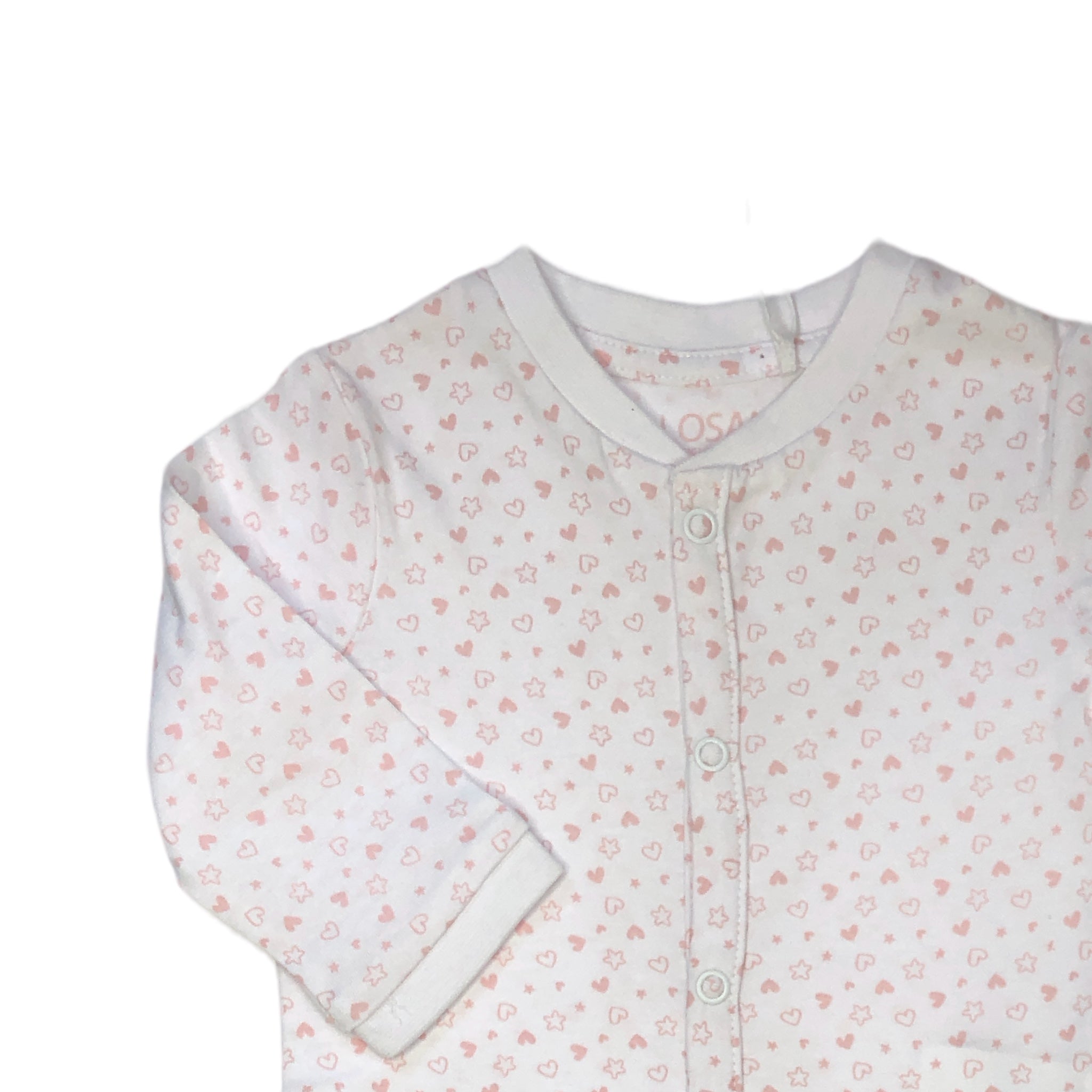 Mameluco 2 Piezas Rosa Para Bebé Niña Losan