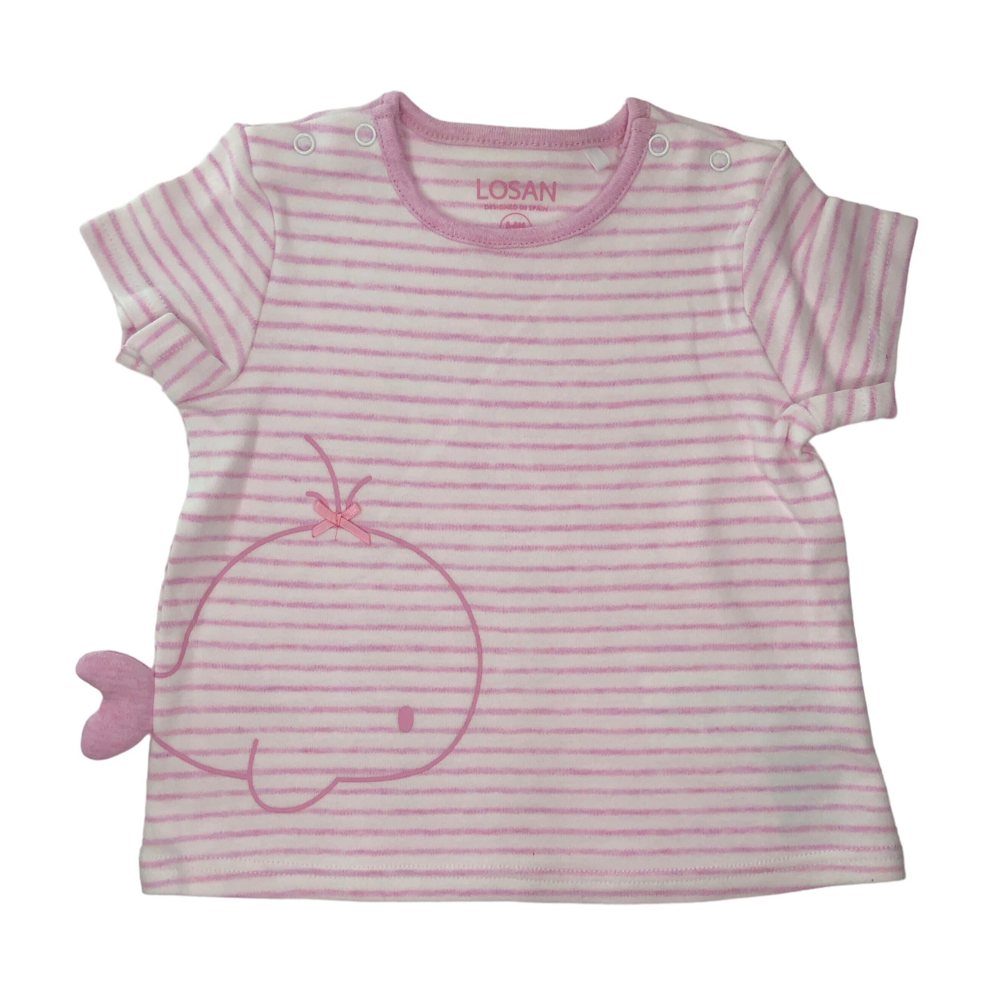 Conjunto De Cárdigan, Camiseta Y Pantalón Para Bebé Niña Losan