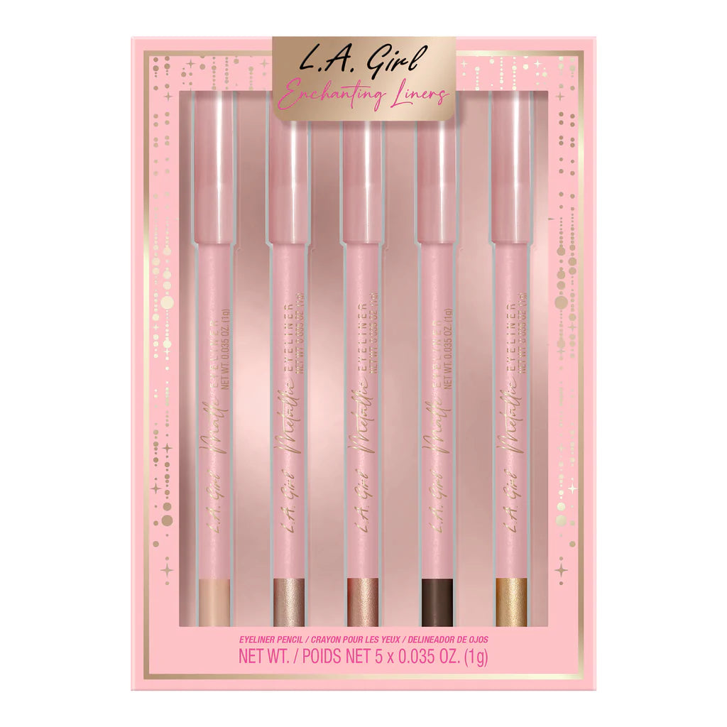 Set 5 Delineadores Enchanting Liners L.A Girl