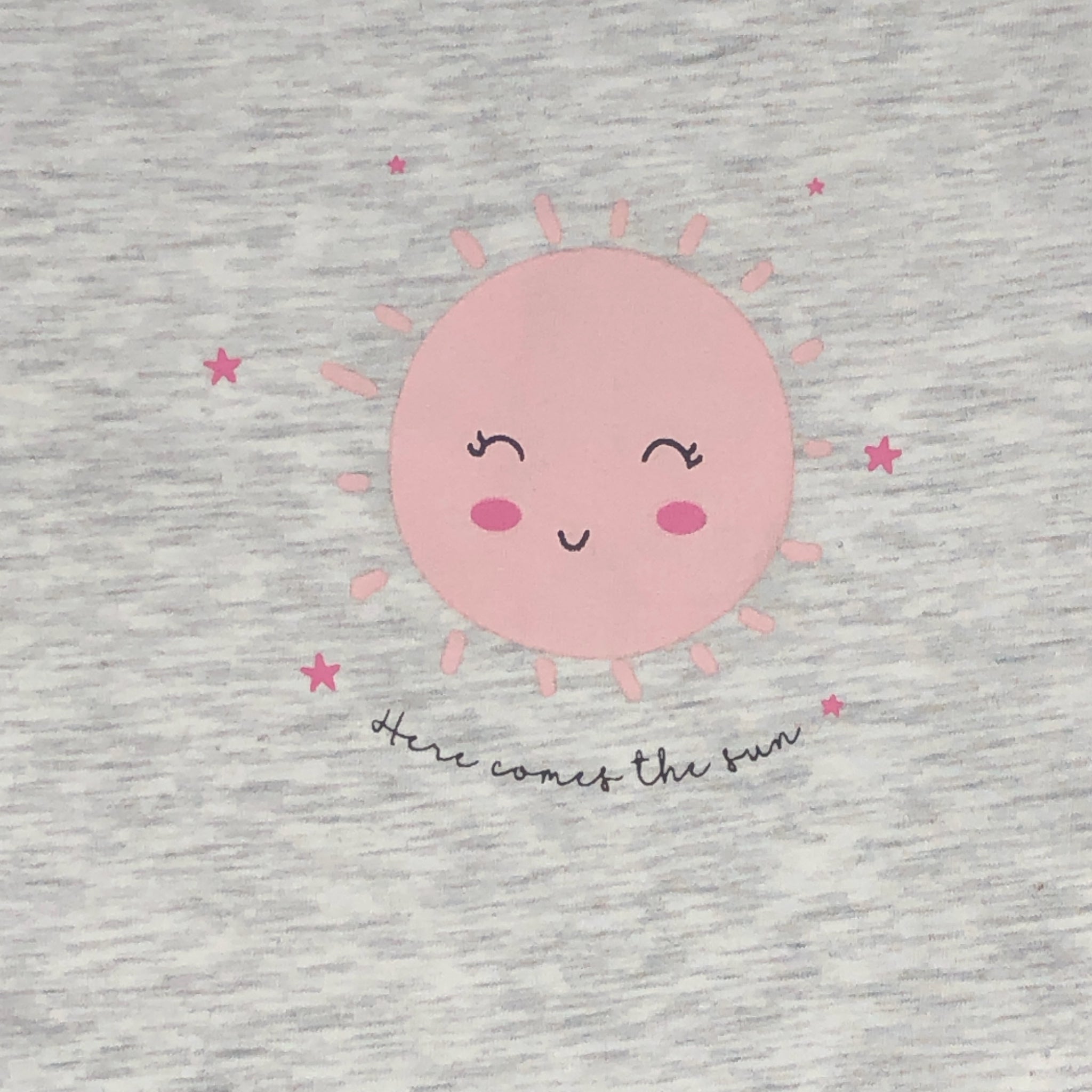 Mamelucos "Here Comes The Sun" Manga Corta Para Bebé Niña Losan