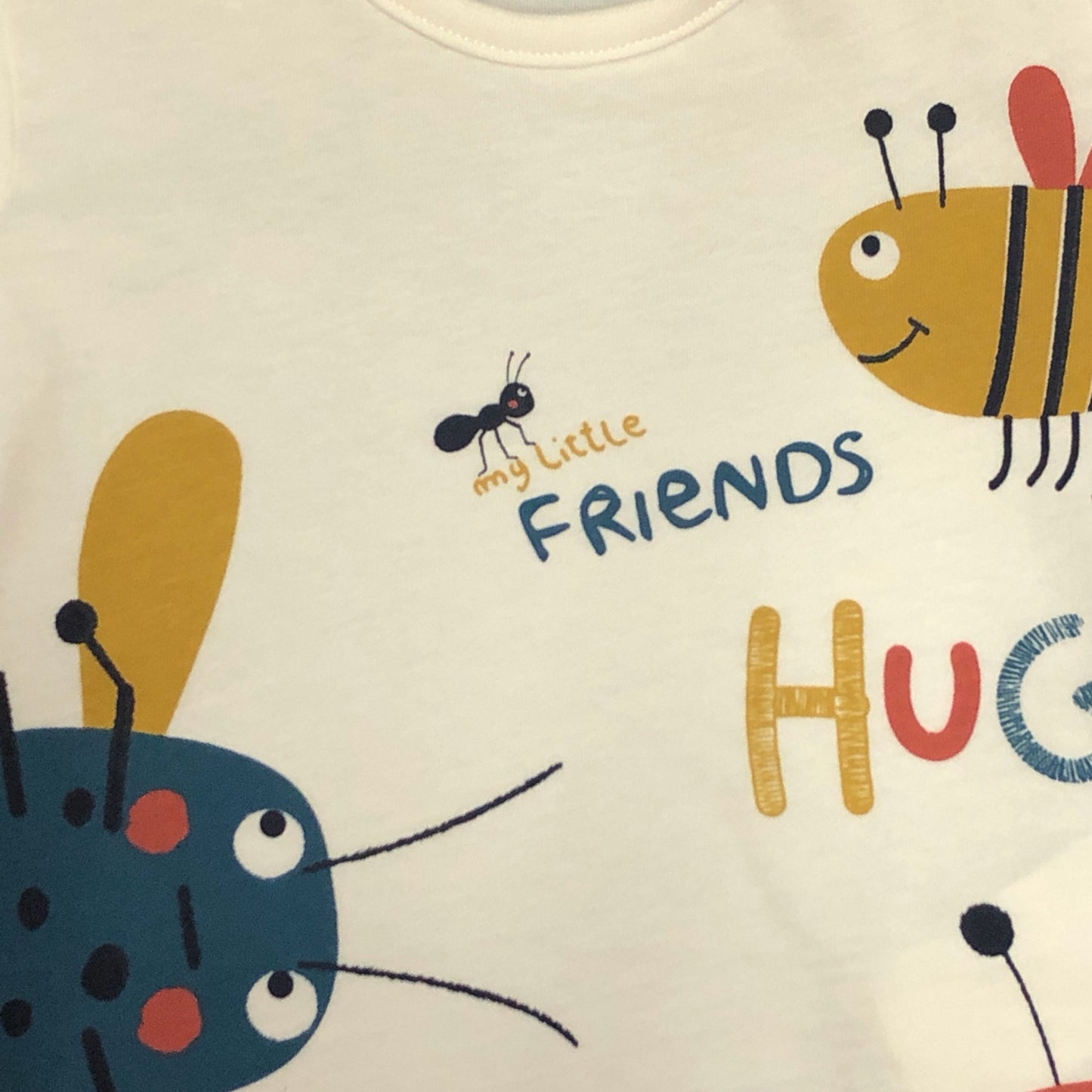 Playera manga corta "my Little FRIENDS HUGS" para bebé niño Losan