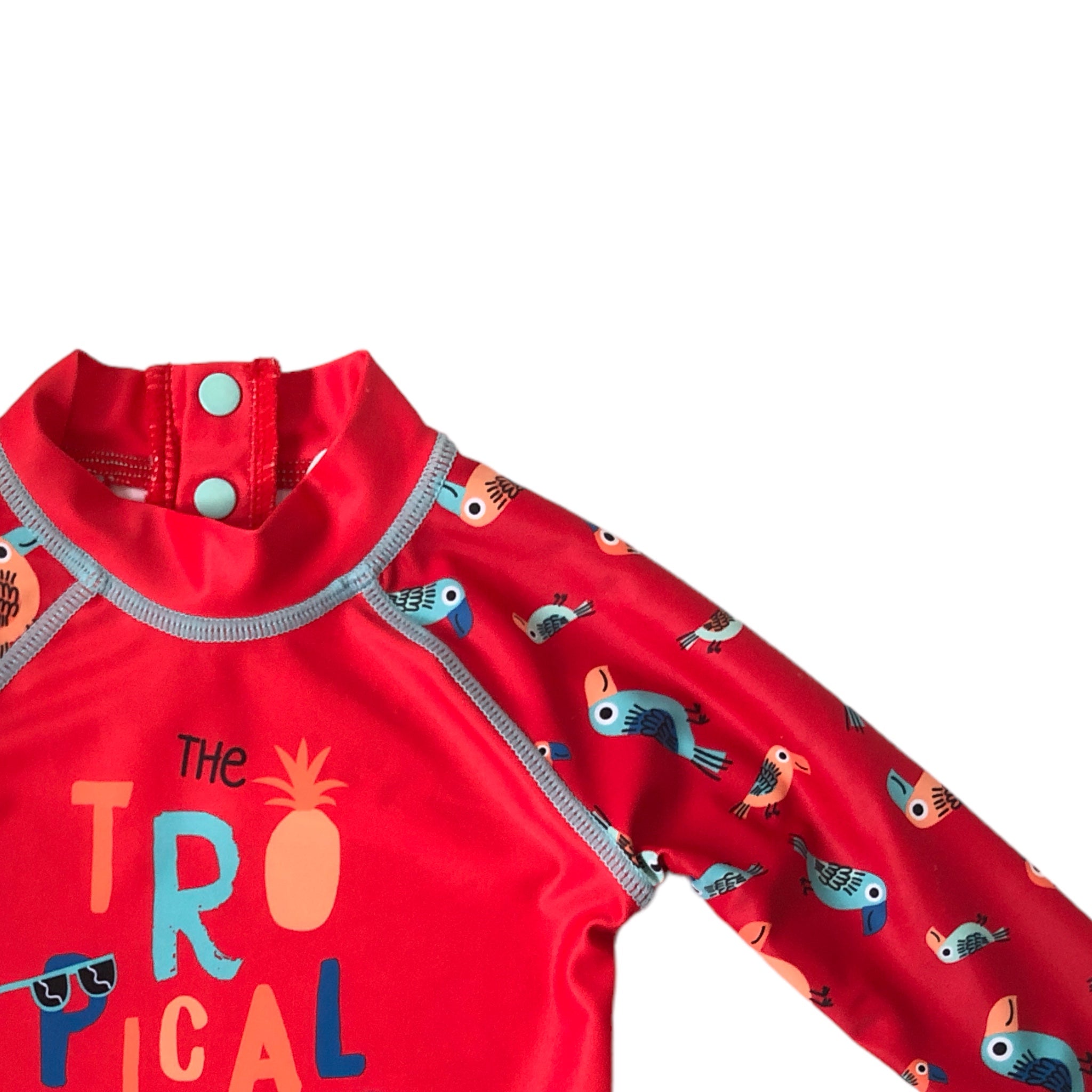Wetshirt “Tropical” Para Bebé Niño Losan