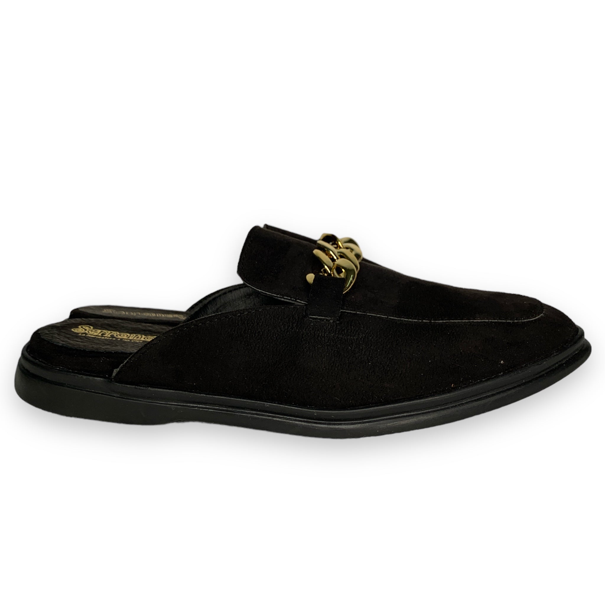 Flat Prisco negro con cadena David Serrano